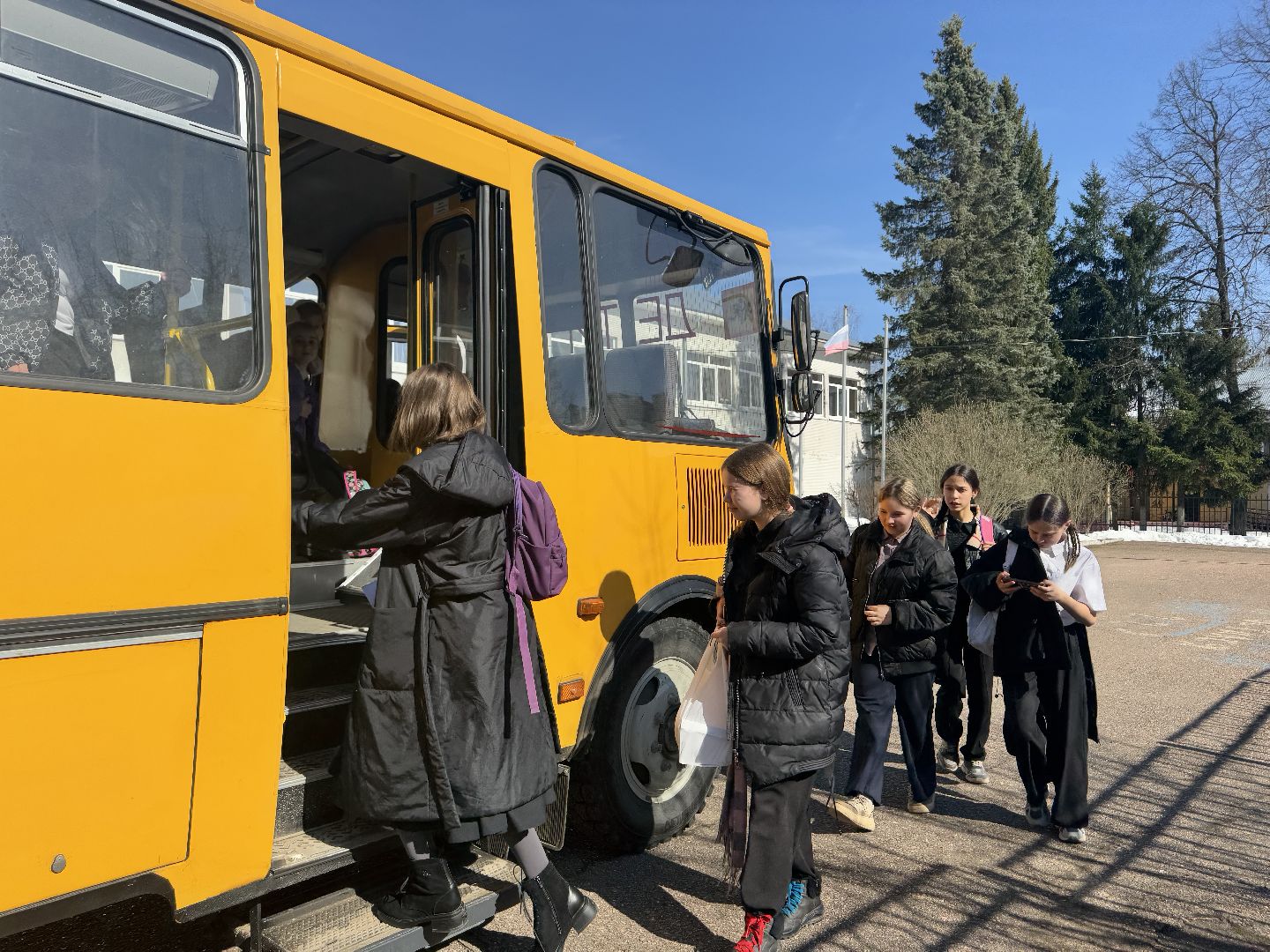 шаховская, новый автобус, новый школьный автобус,