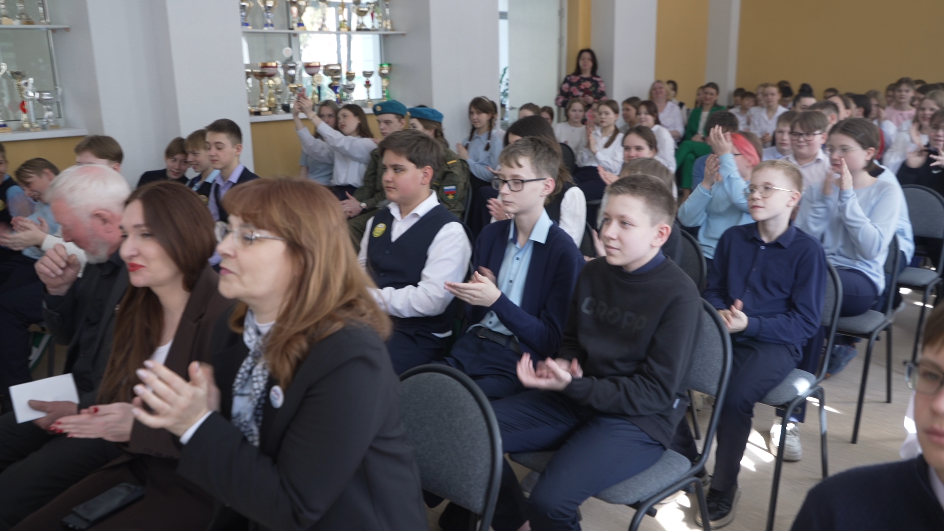 нерушимая связь поколений, школа Попова, Власиха поповка, марафон 1418,