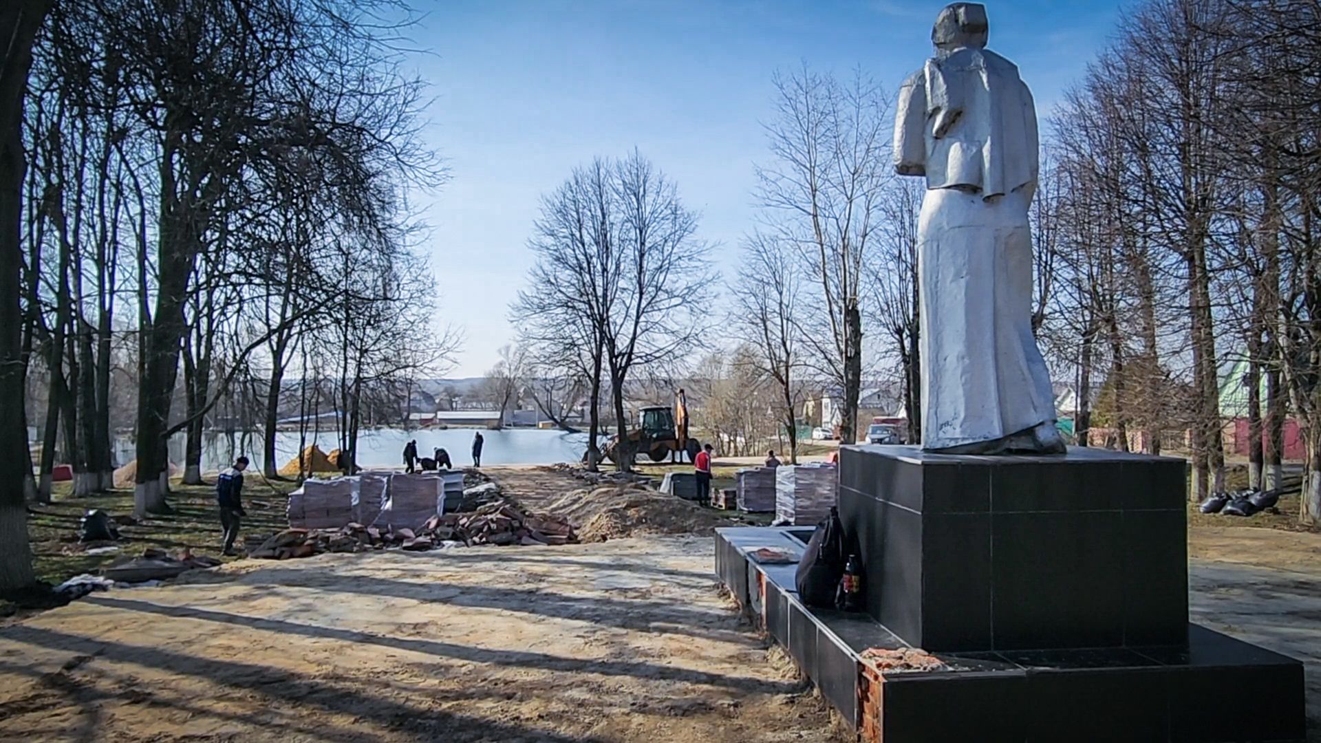 Раменский округ , Село Заворово , Реконструкция мемориала, Мемориал воинской славы ,