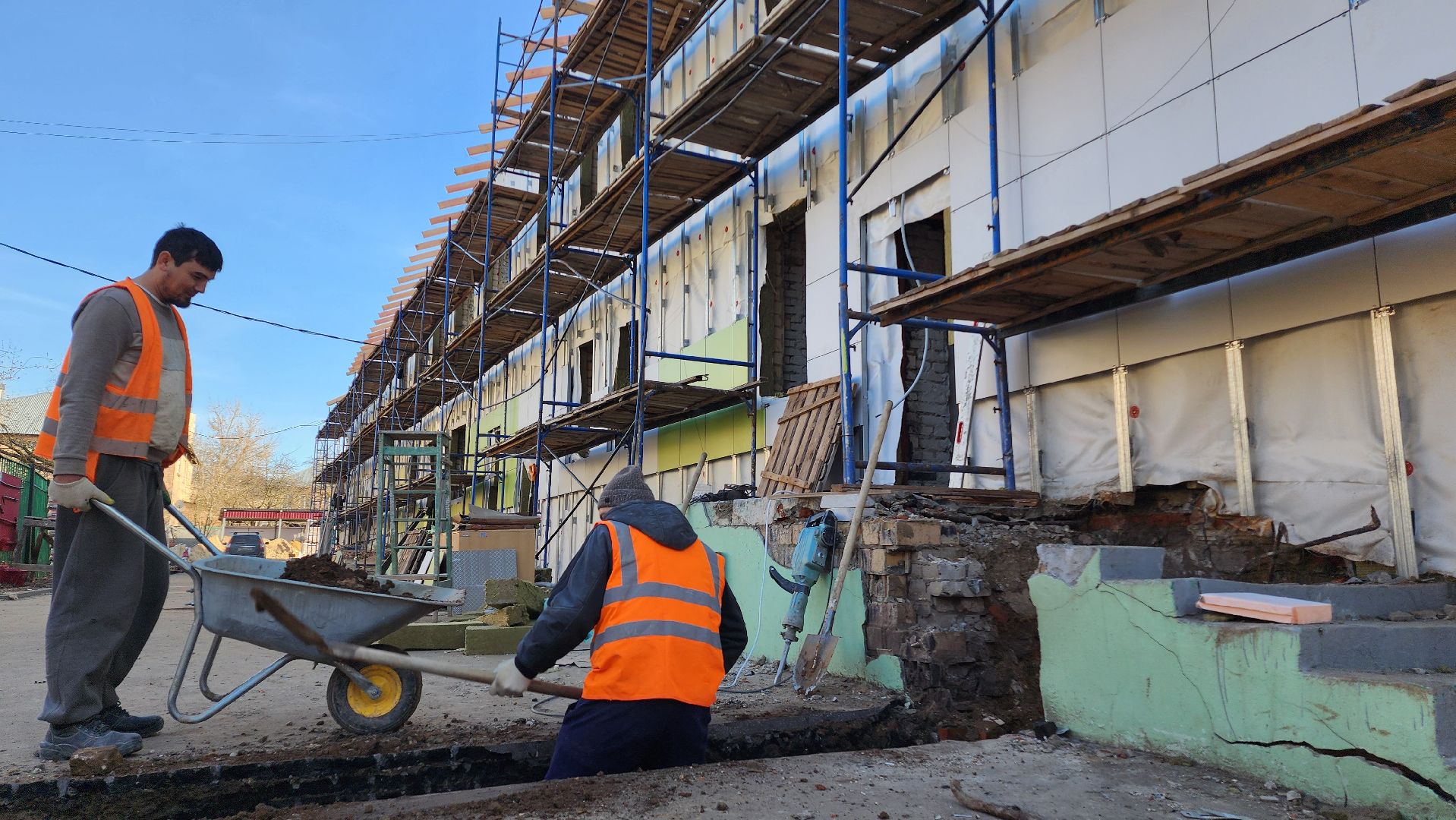 домодедово, подмосковье,   дети, ремонт,  строительство, капремонт, капитальный ремонт, детский сад,