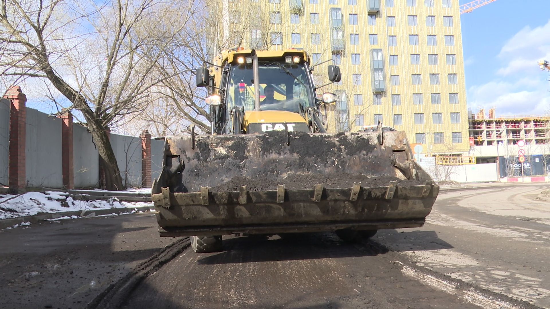 Реутов, ремонт дороги, фрезерование дороги, капремонт,