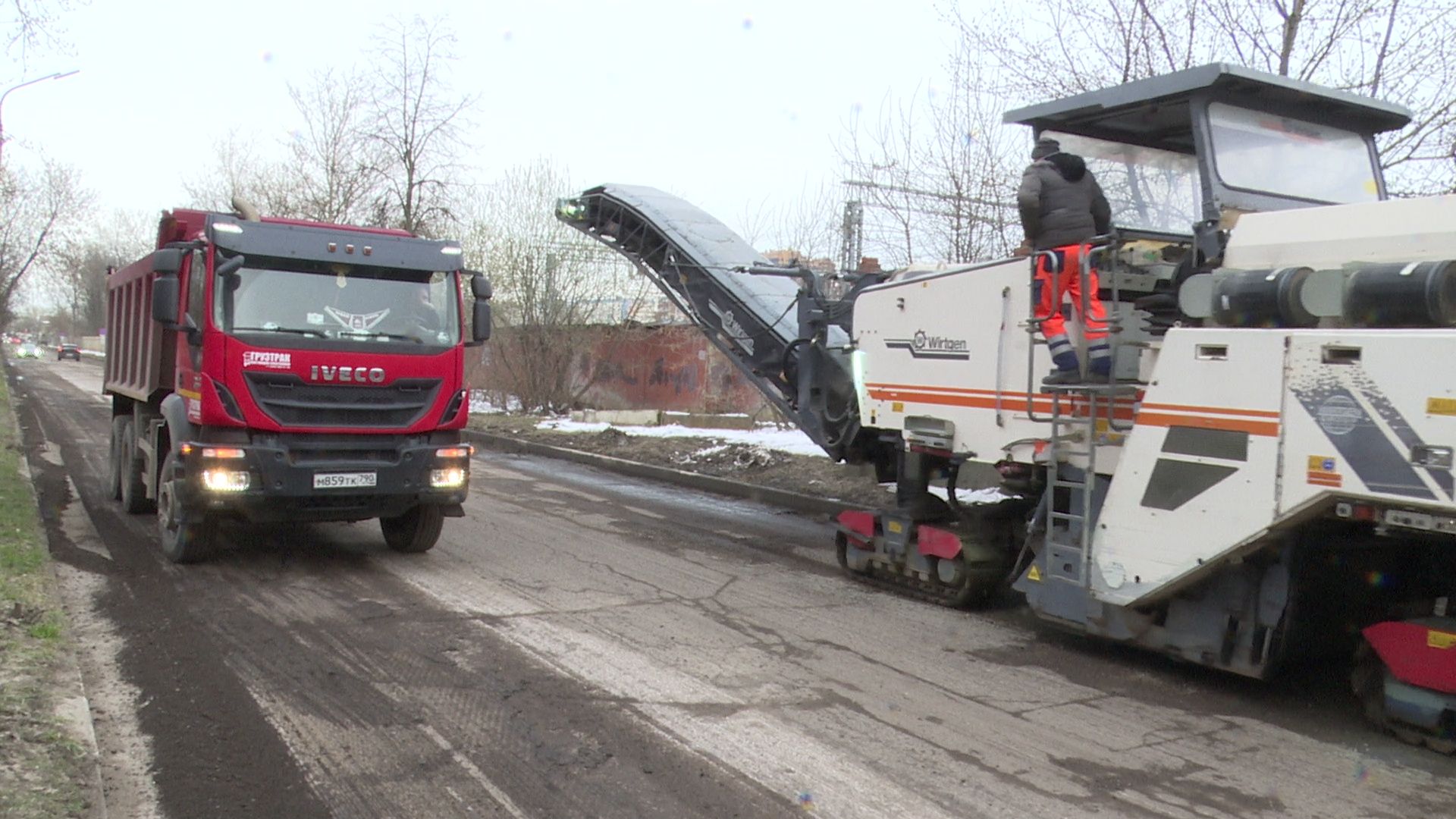 Реутов, ремонт дороги, фрезерование дороги, капремонт,