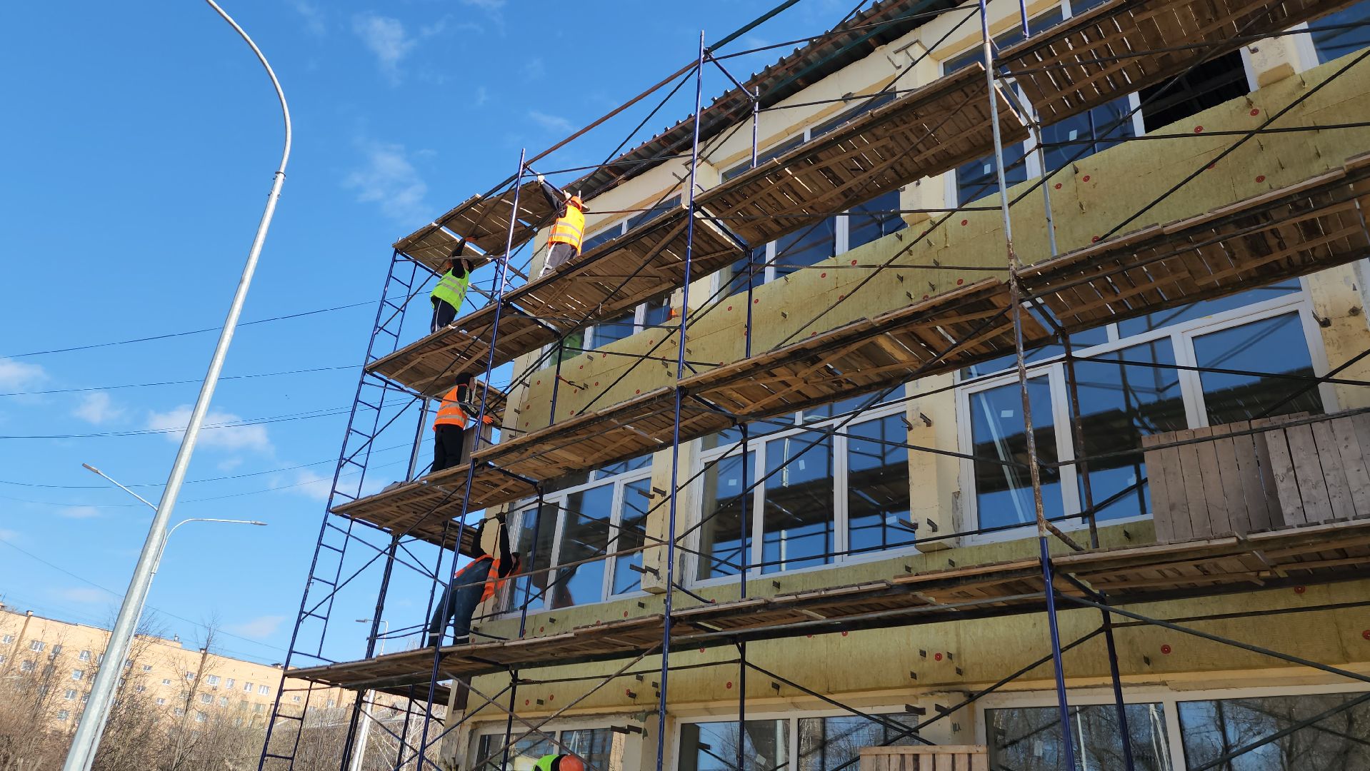 серпухов, улица джона рида, капитальный ремонт школ, школа 17,