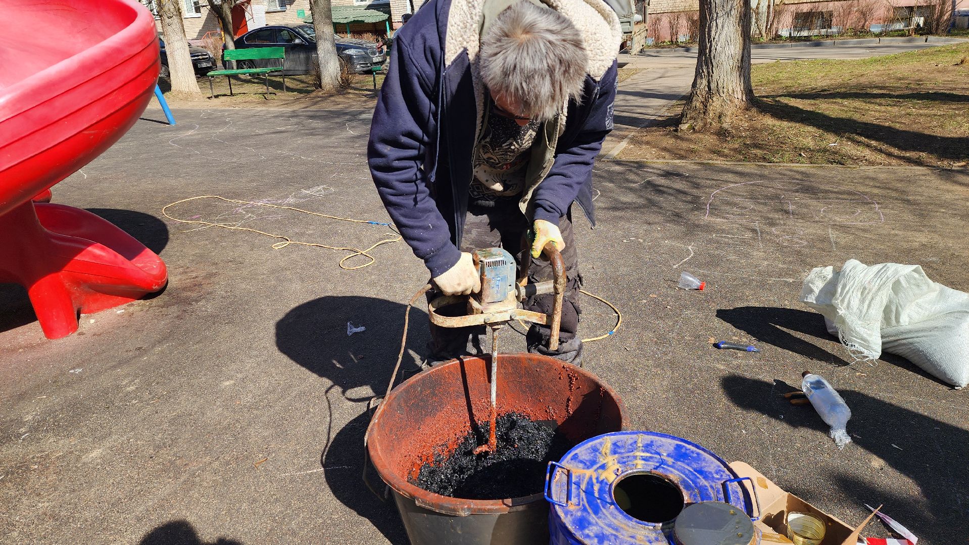 истра, ремонт детских площадок, благоустройство,