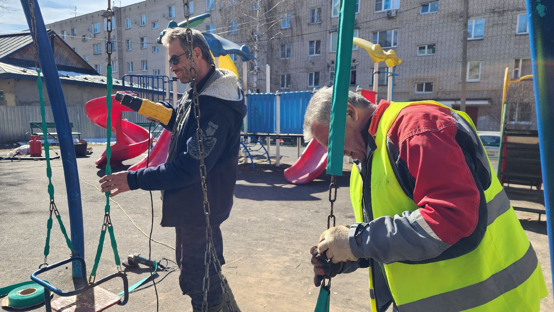 истра, ремонт детских площадок, благоустройство,