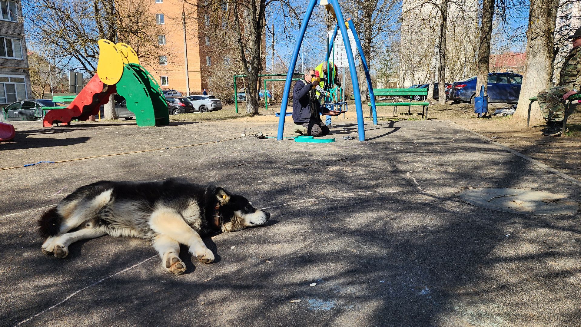 истра, ремонт детских площадок, благоустройство,