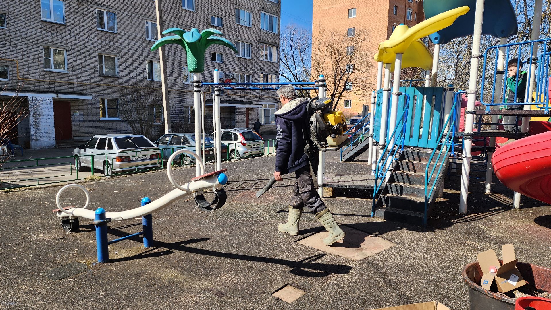 истра, ремонт детских площадок, благоустройство,