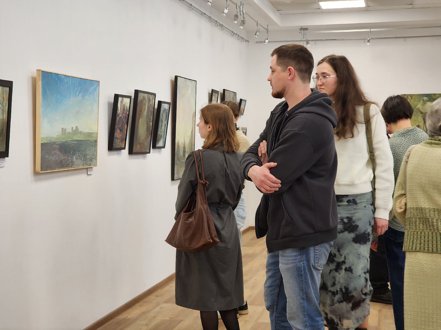 электросталь, выставка, жители, общество, художник, картины,