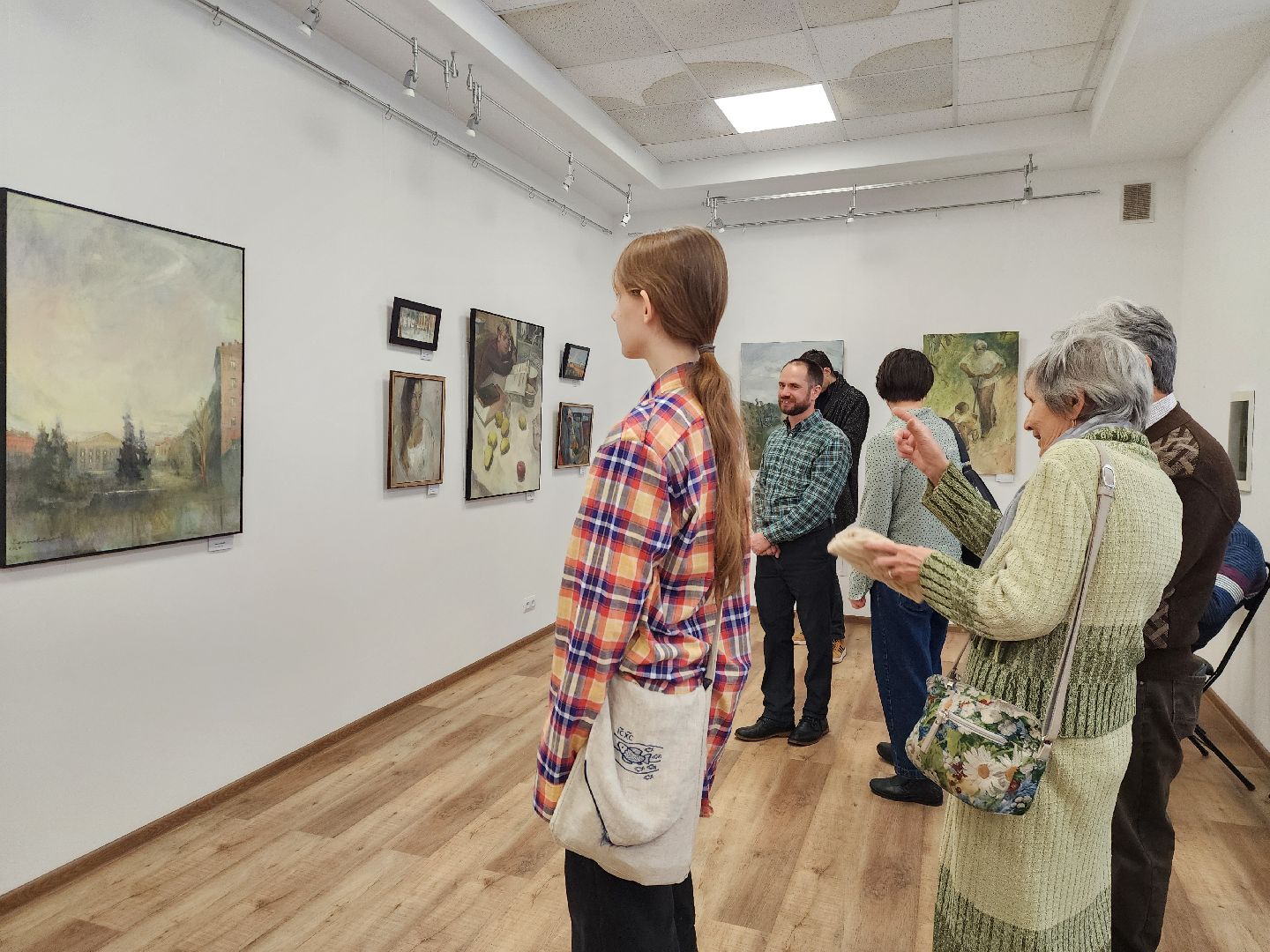 электросталь, выставка, жители, общество, художник, картины,