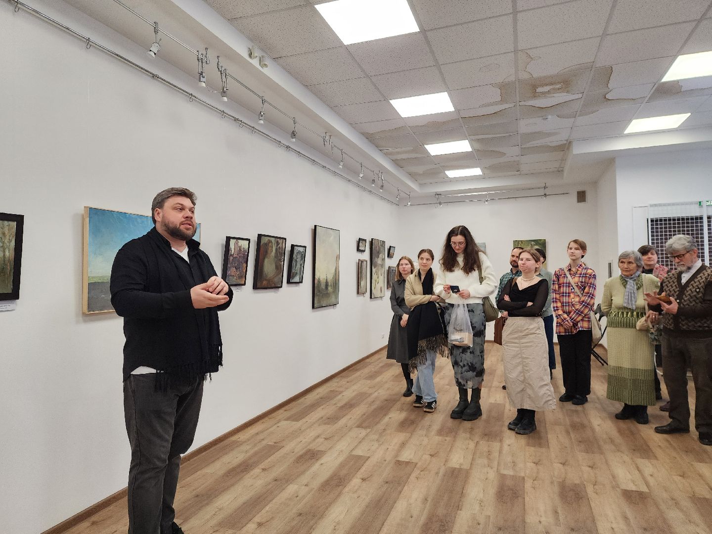 электросталь, выставка, жители, общество, художник, картины,