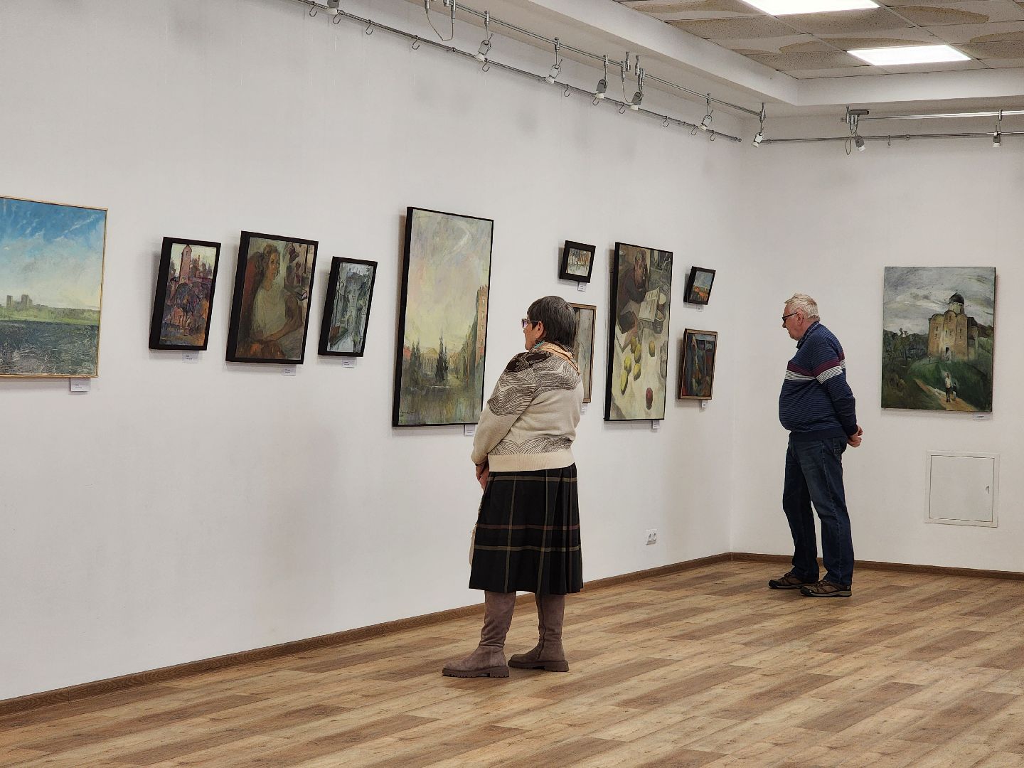 электросталь, выставка, жители, общество, художник, картины,