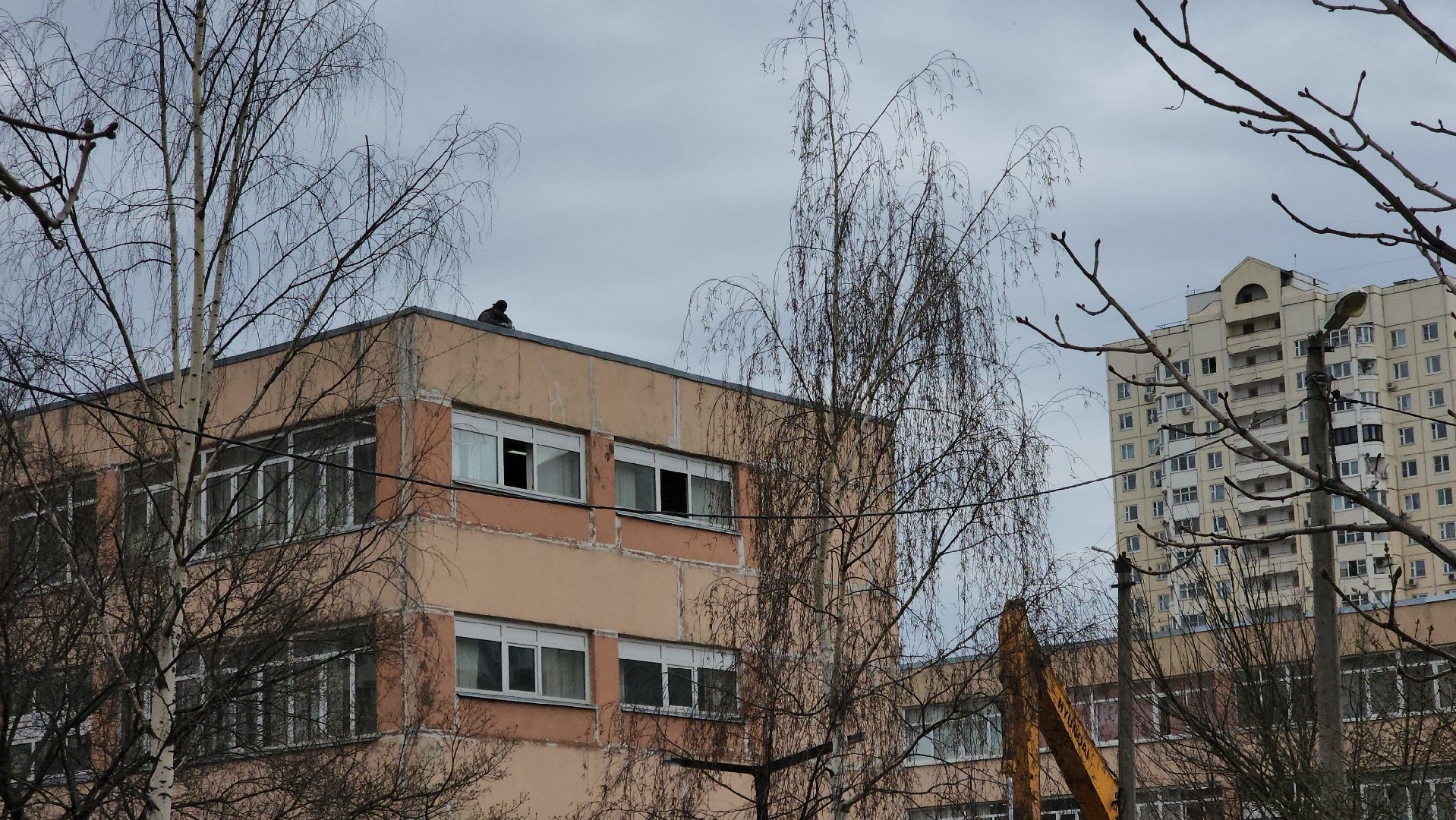долгопрудный, строительство школ, гимназия 13, пристройка, внешние коммуникации,