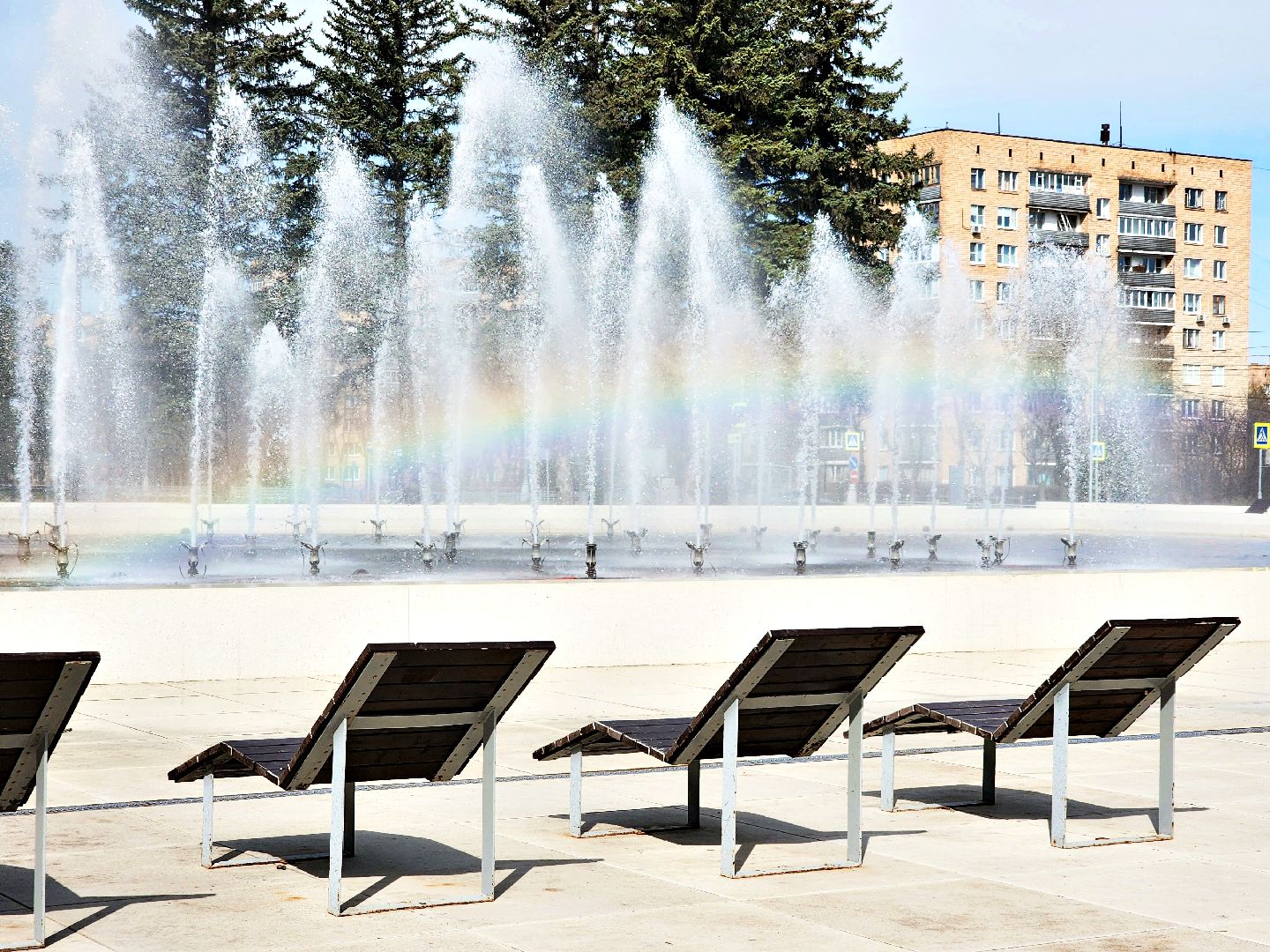 пущино, серпухов, фонтан , благоуствойство,