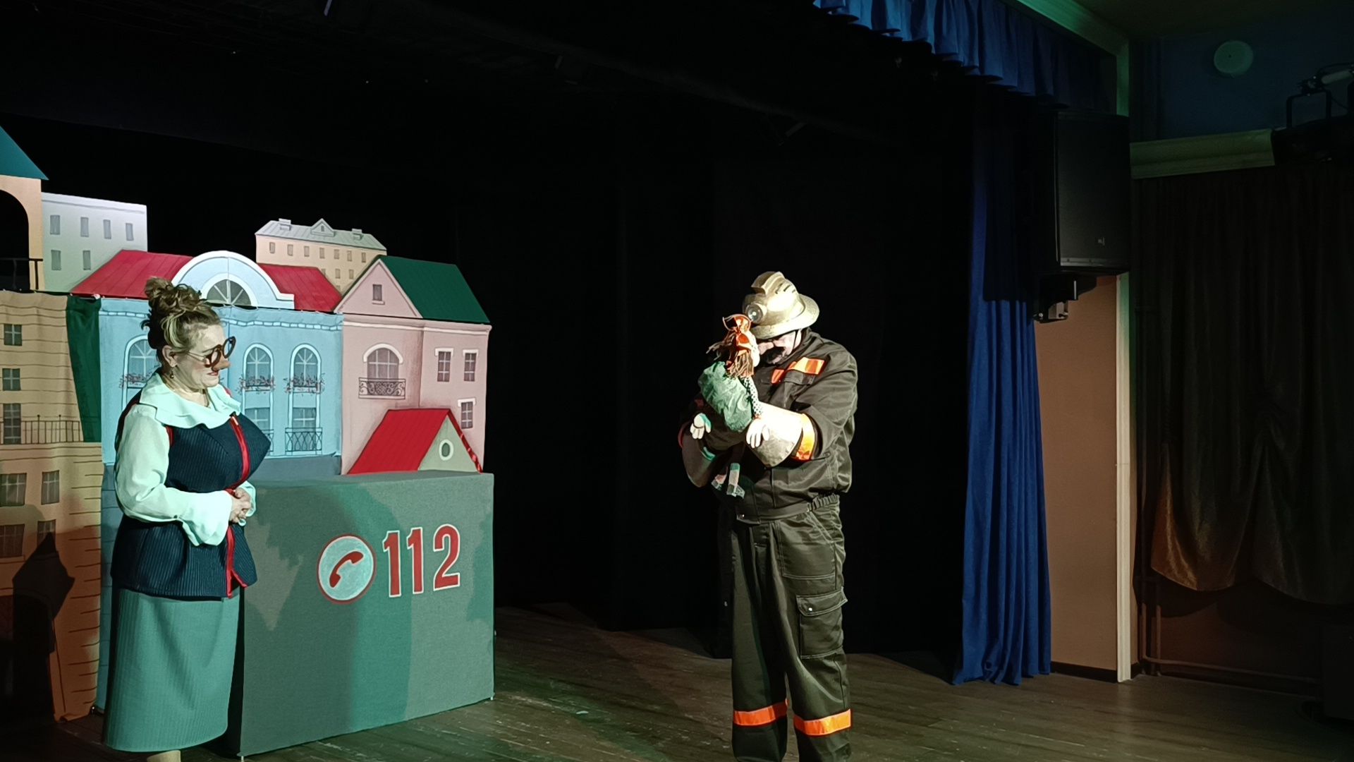 пожарная безопасность, спектакль, лобня,