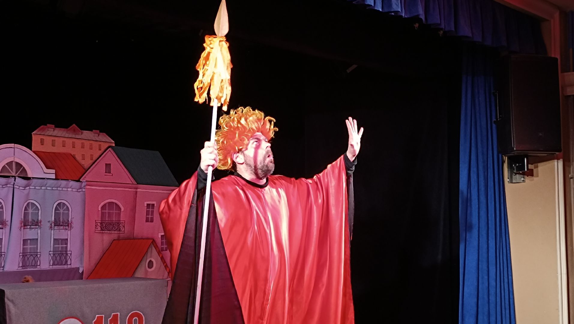 пожарная безопасность, спектакль, лобня,