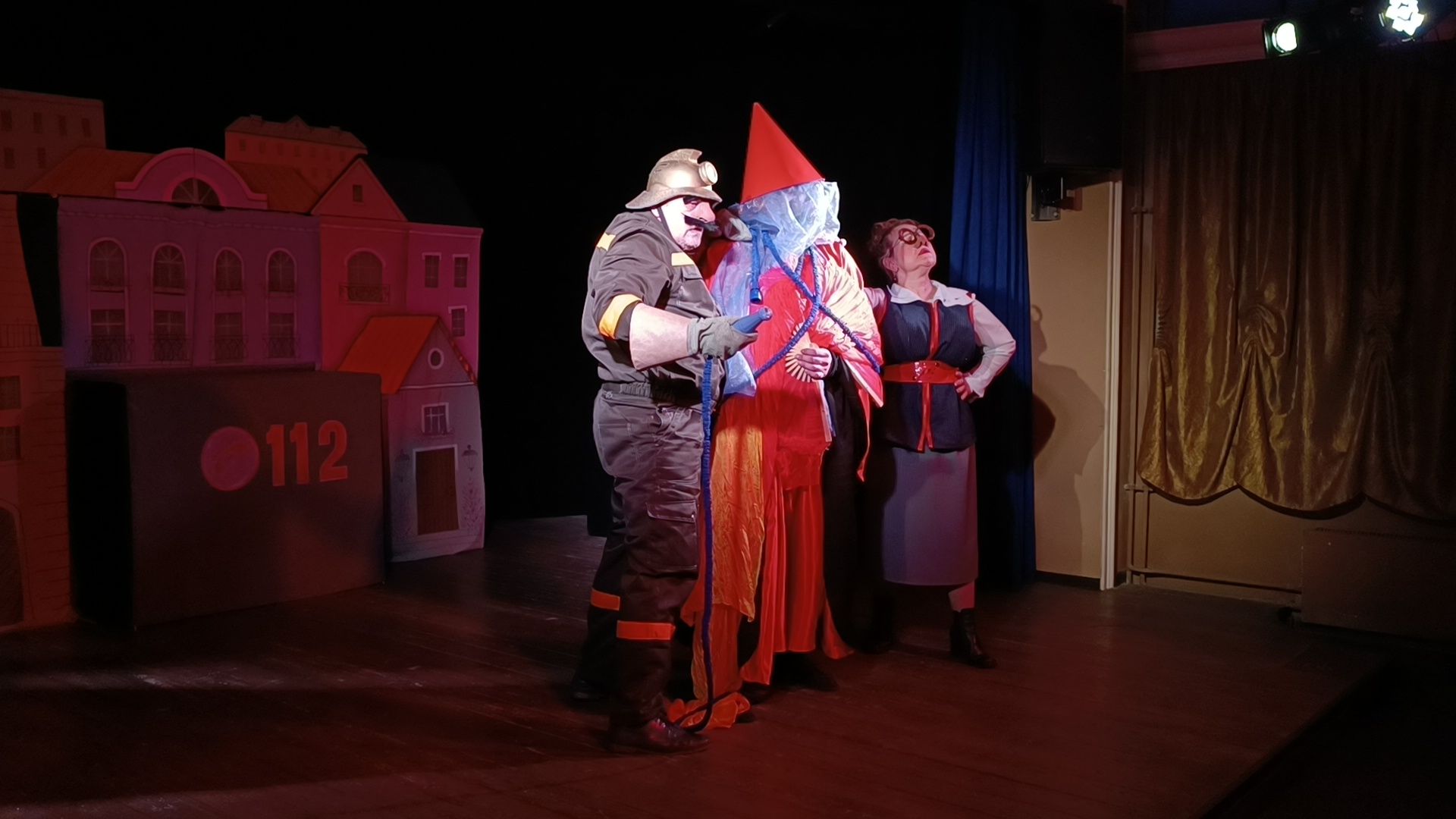 пожарная безопасность, спектакль, лобня,