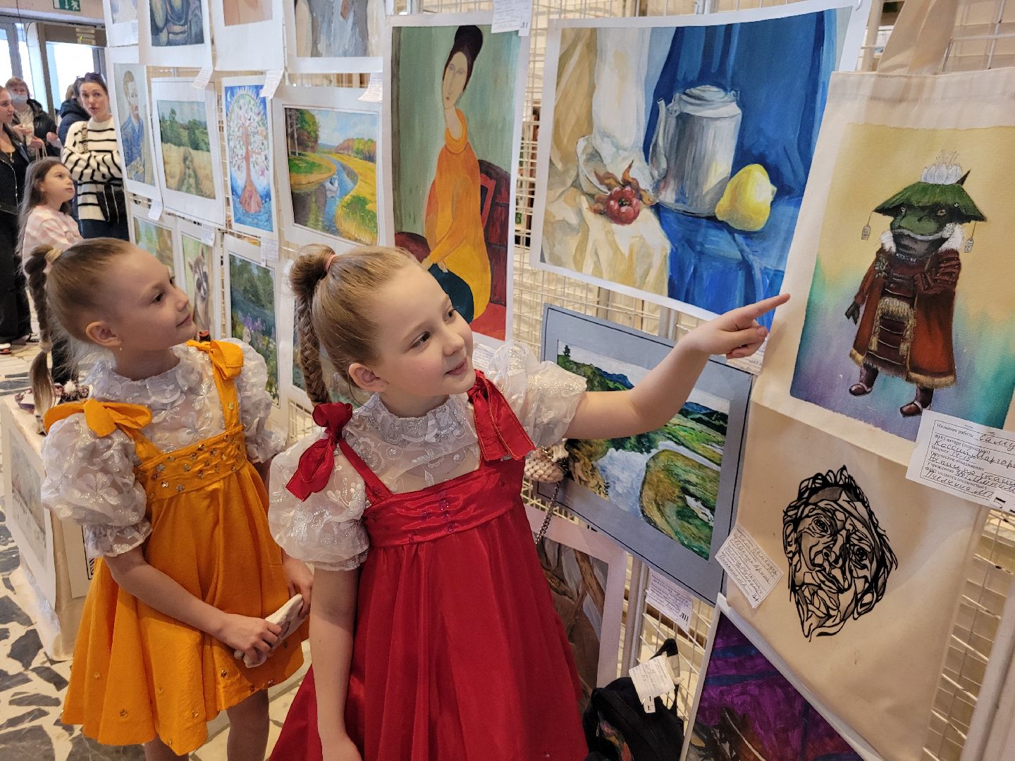 дети; веснушка; видное; творчество; традиции округа