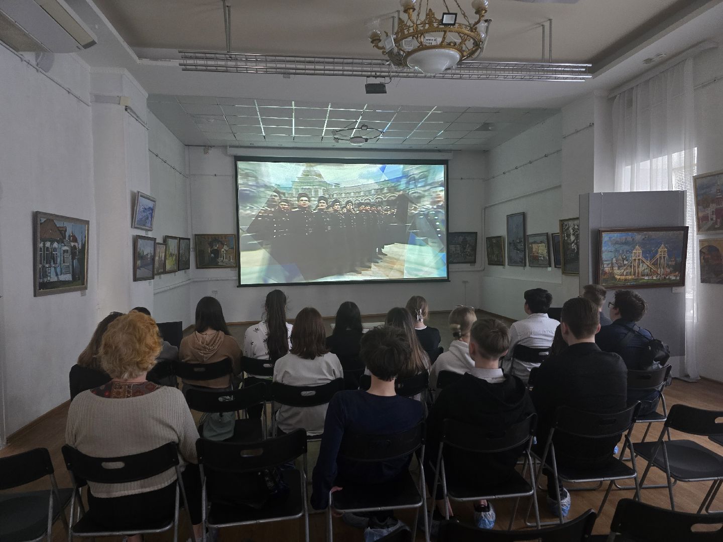 Коломна, кинофестиваль день победы, кинопоказ,