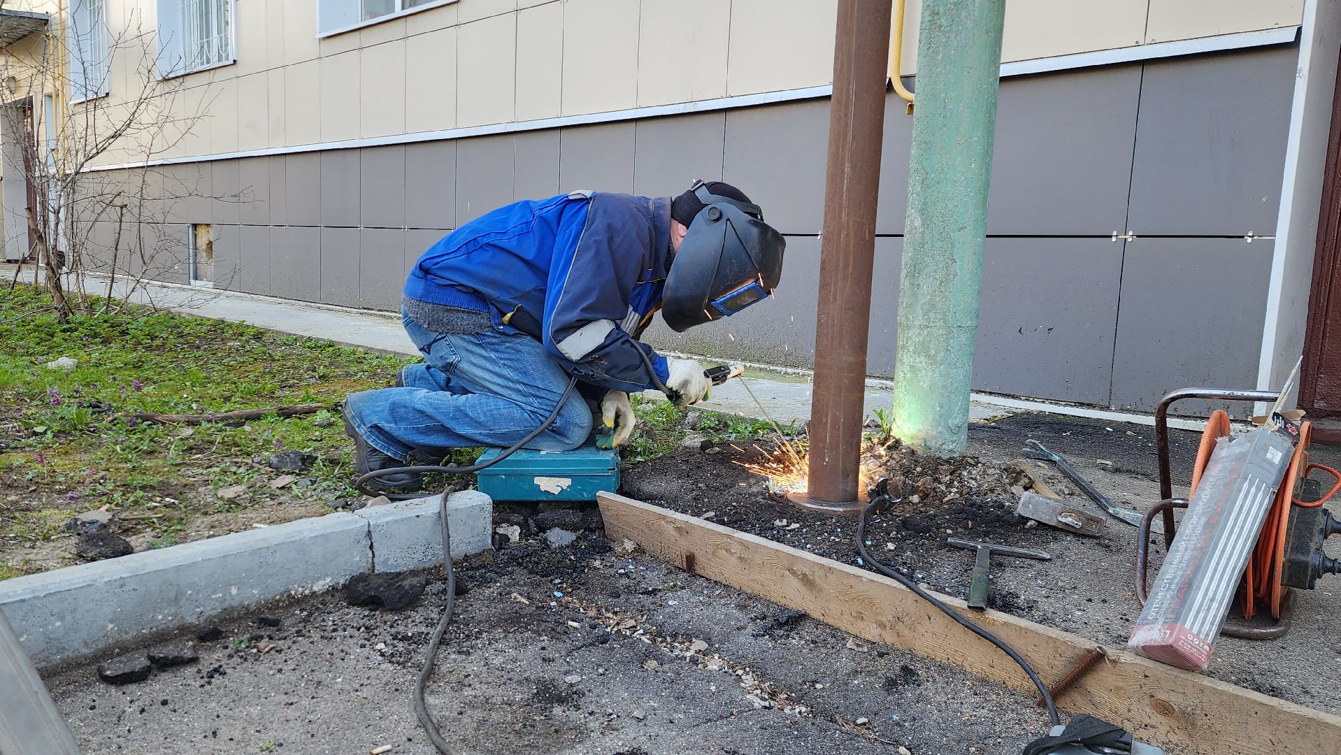 ремонт подъезда, жкх, истра,