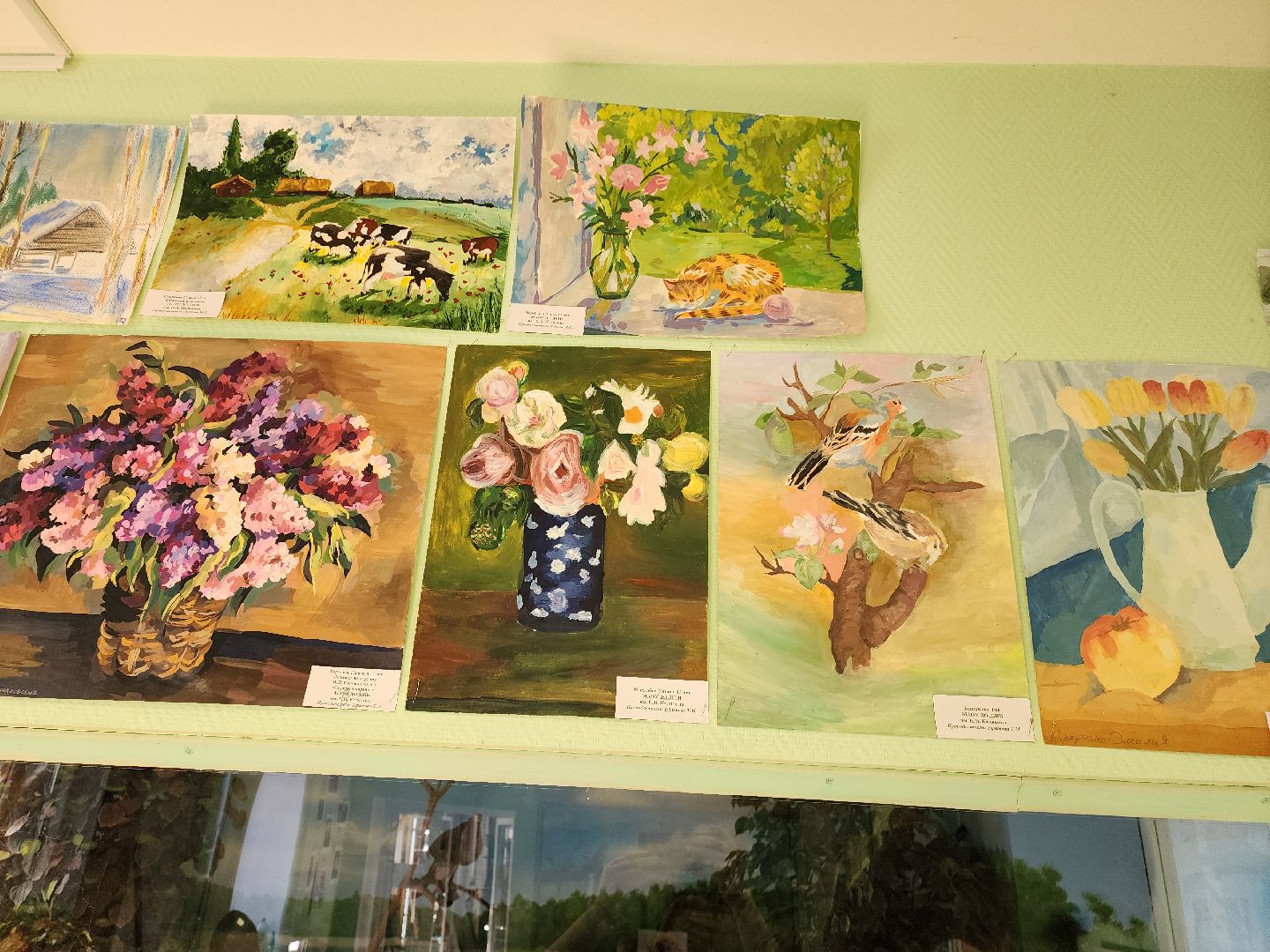 дети, творчество, дши шатура,  выставка рисунков,