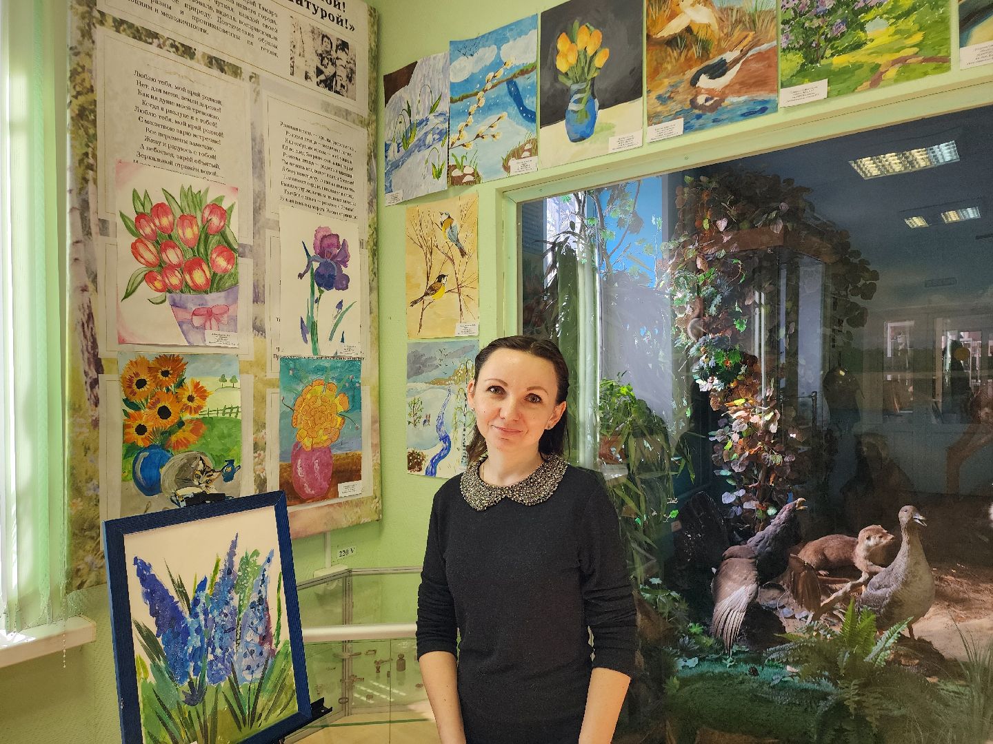 дети, творчество, дши шатура,  выставка рисунков,