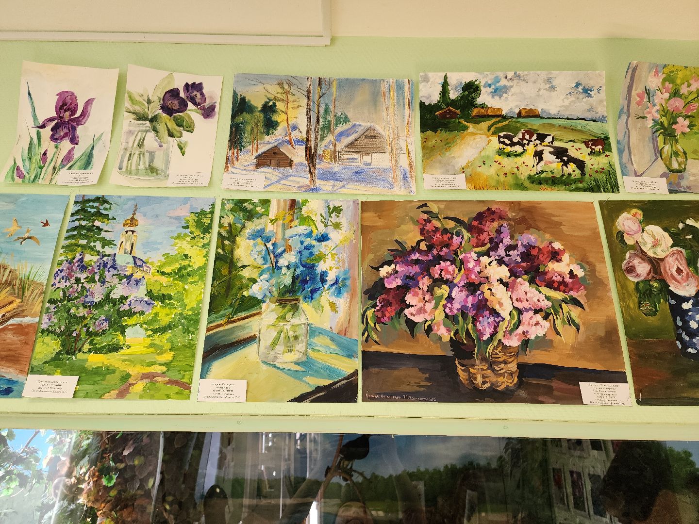 дети, творчество, дши шатура,  выставка рисунков,