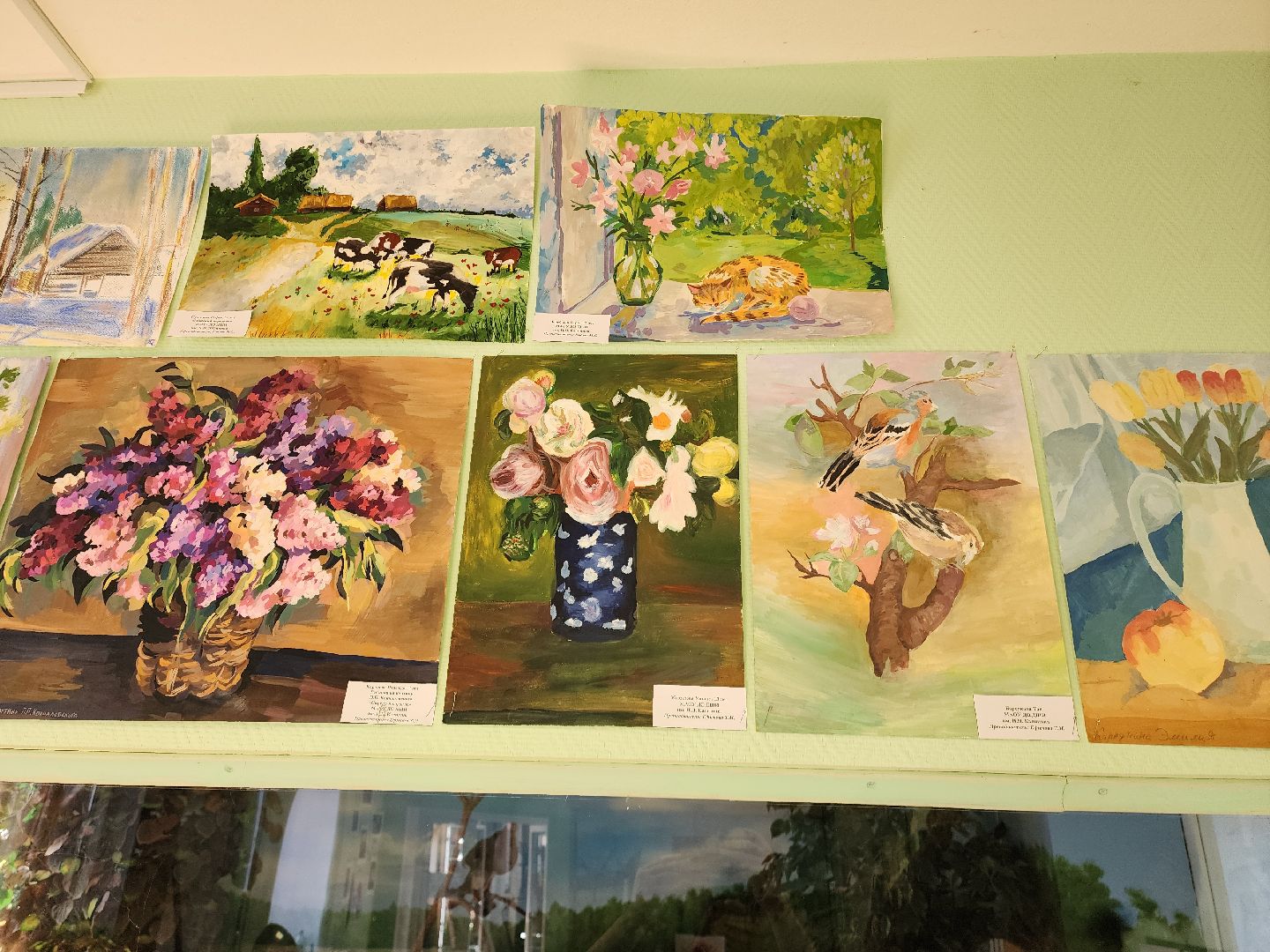 дети, творчество, дши шатура,  выставка рисунков,