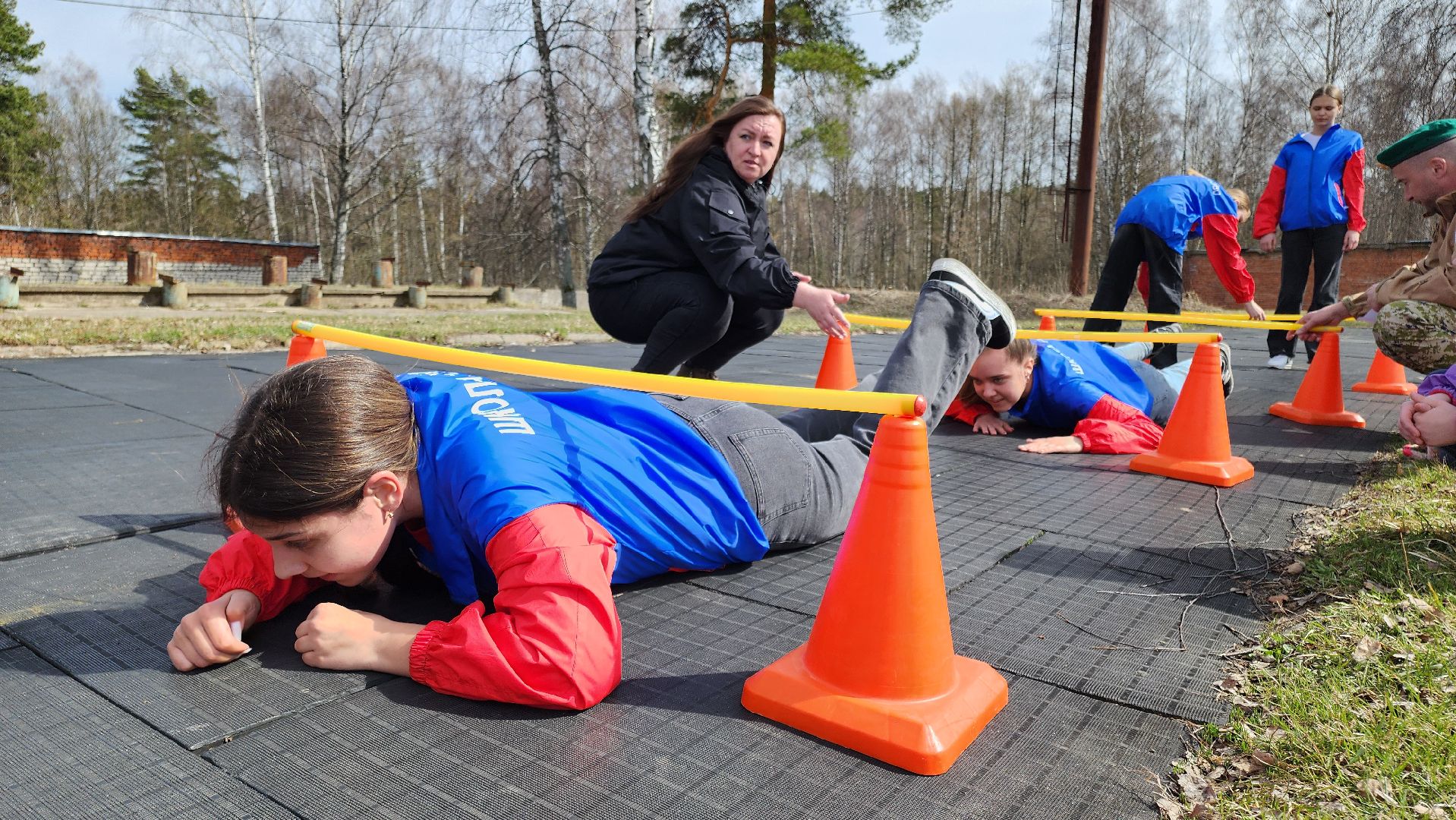 кашира, зарница 2 0, военно-патриотическая игра, школа, школьники, движение первых, юнармия, соревнования,