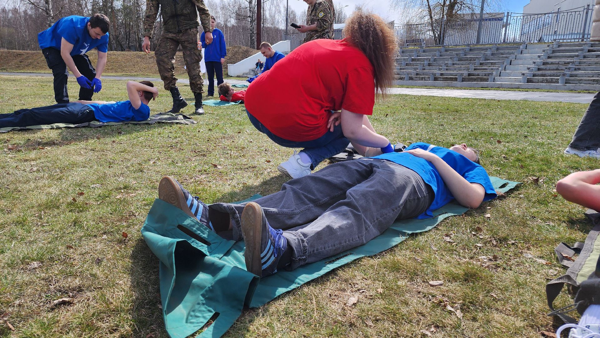 кашира, зарница 2 0, военно-патриотическая игра, школа, школьники, движение первых, юнармия, соревнования,