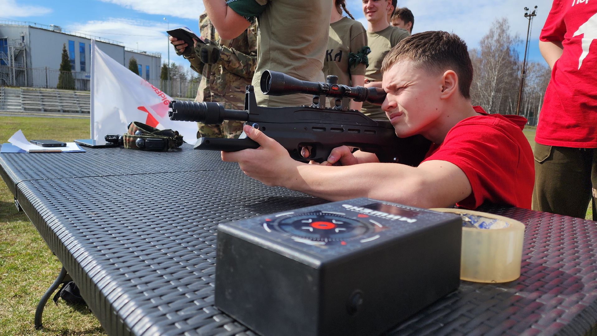 кашира, зарница 2 0, военно-патриотическая игра, школа, школьники, движение первых, юнармия, соревнования,