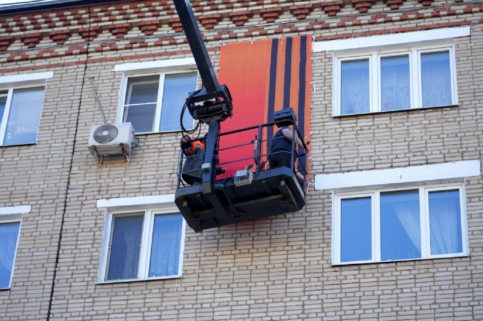 день победы, сергиев посад ,  9 мая, сергиево-посадский городской округ, украшения , праздник , благоустройство ,