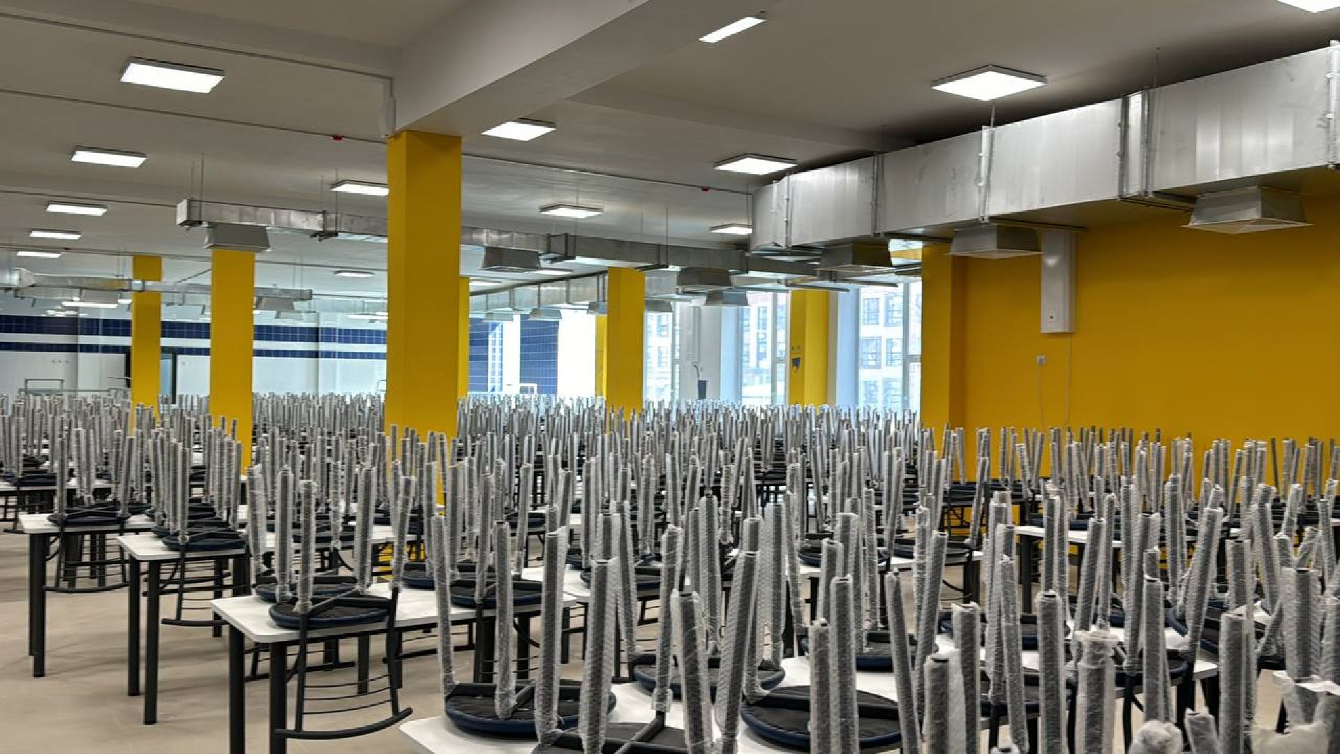 строительство, школа, жилой комплекс, кабинеты, спортплощадка, ввод в эксплуатацию,