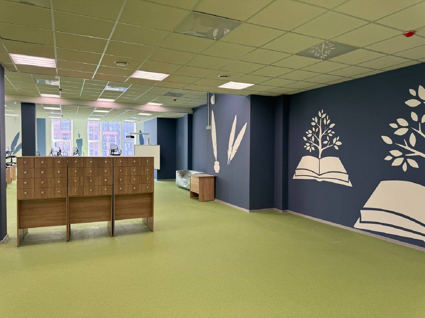 строительство, школа, жилой комплекс, кабинеты, спортплощадка, ввод в эксплуатацию,