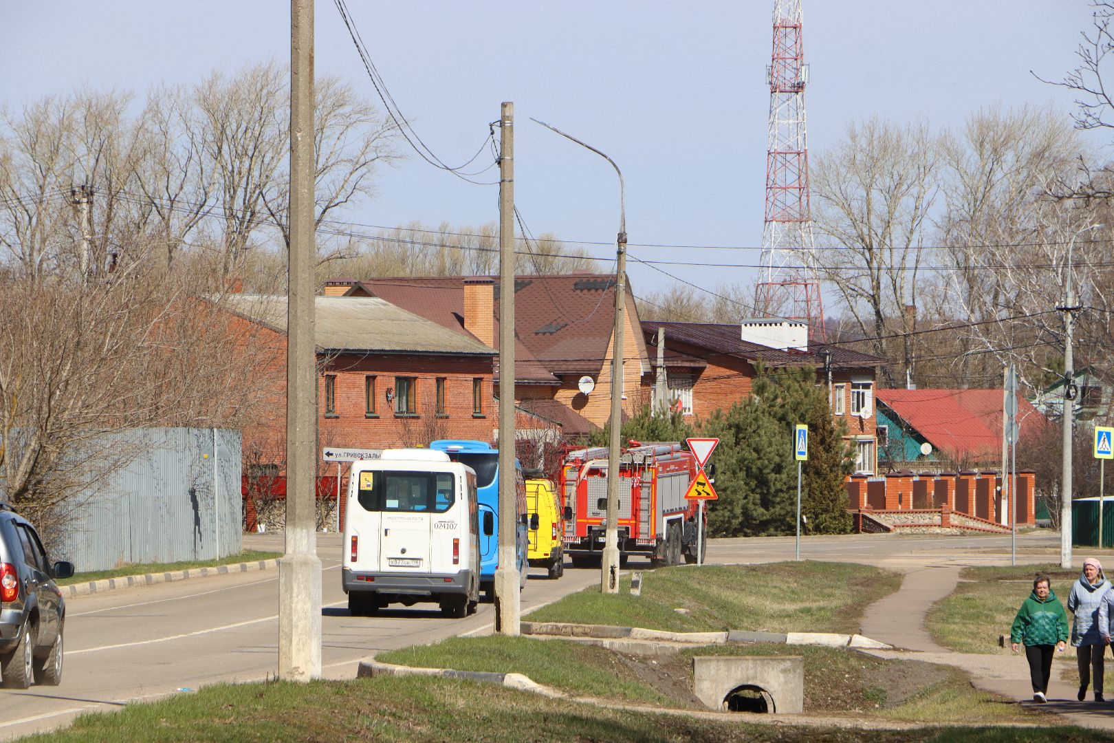 серебряные пруды,  пожароопасный сезон 2025, смотр техники,