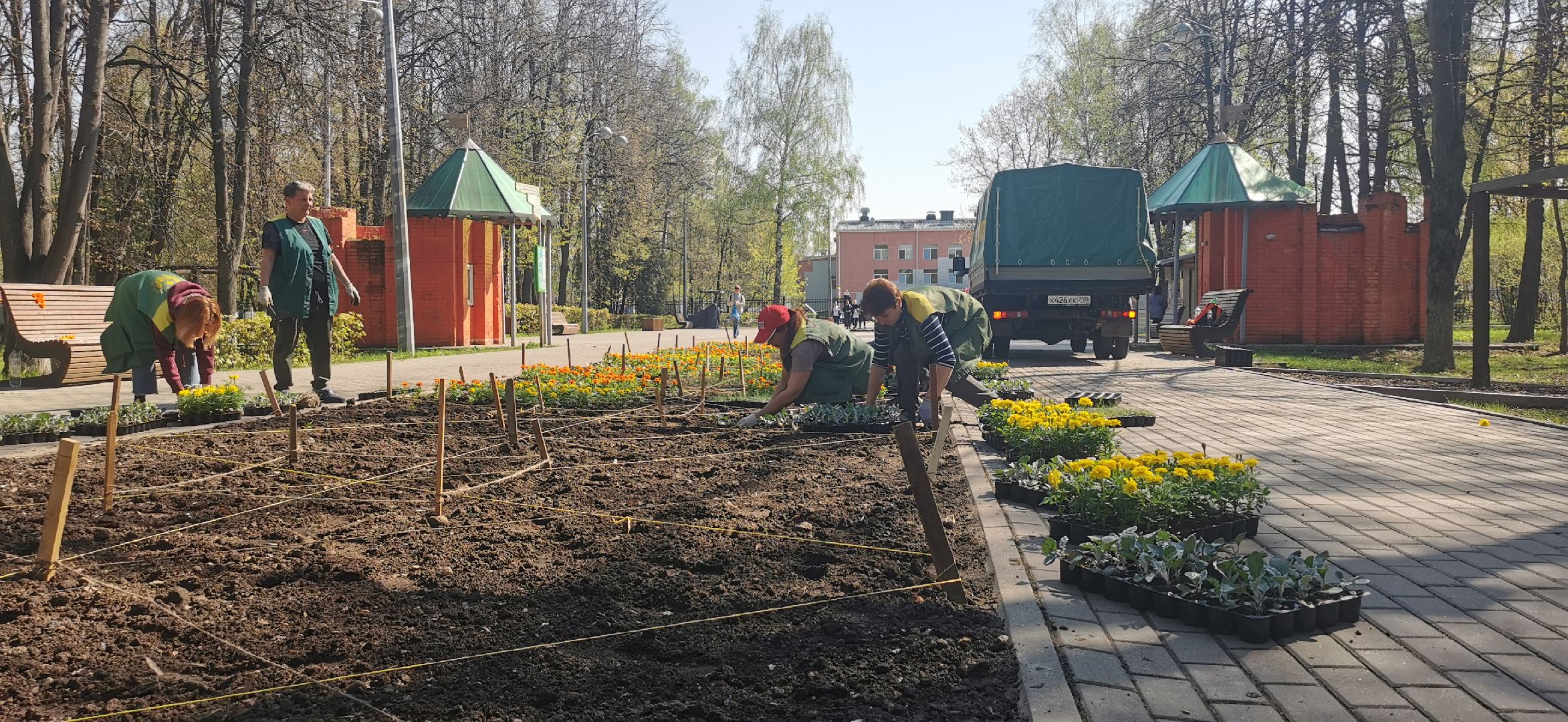 благоустройство, озеленение,