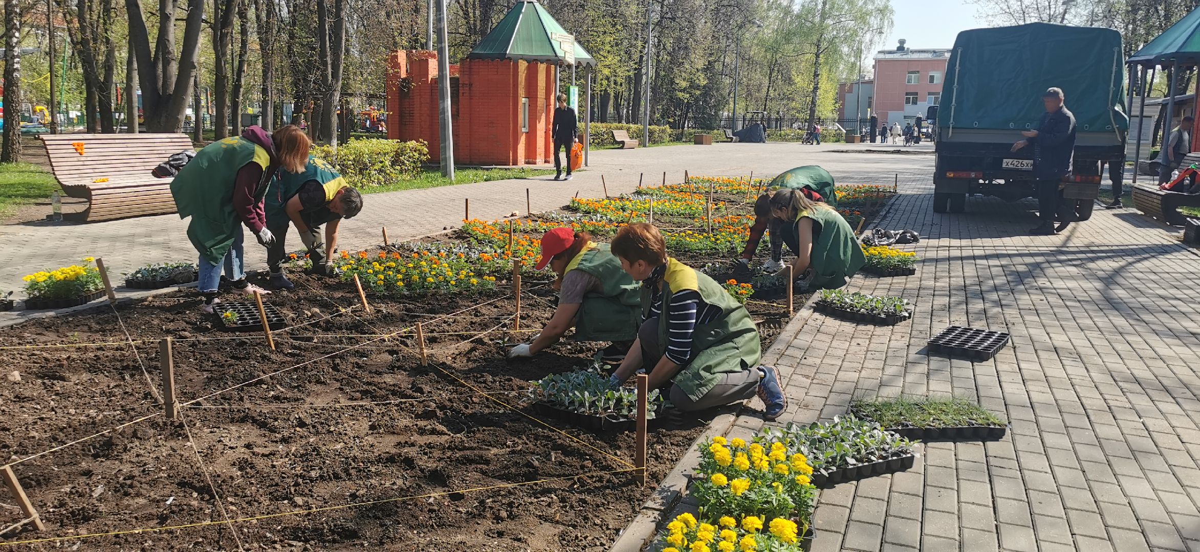 благоустройство, озеленение,