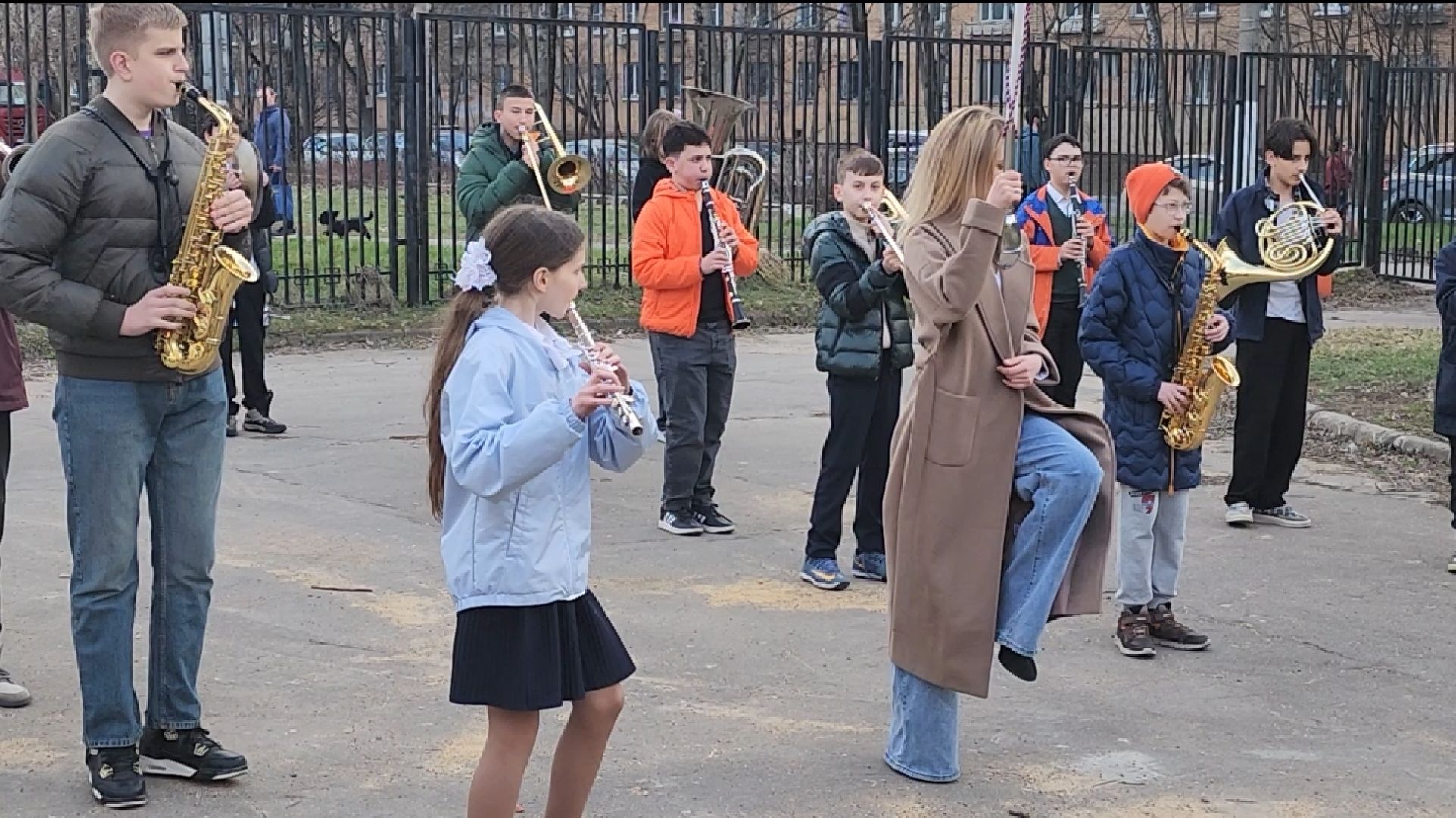 долгопрудный, дши, плац-концерт, духовой оркестр, всероссийский фестиваль, артек, дети,