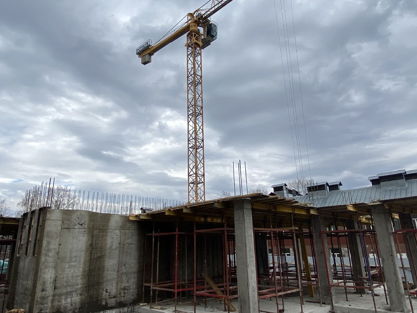 Строительство , психоневрологический диспансер, Новый ПНД ,