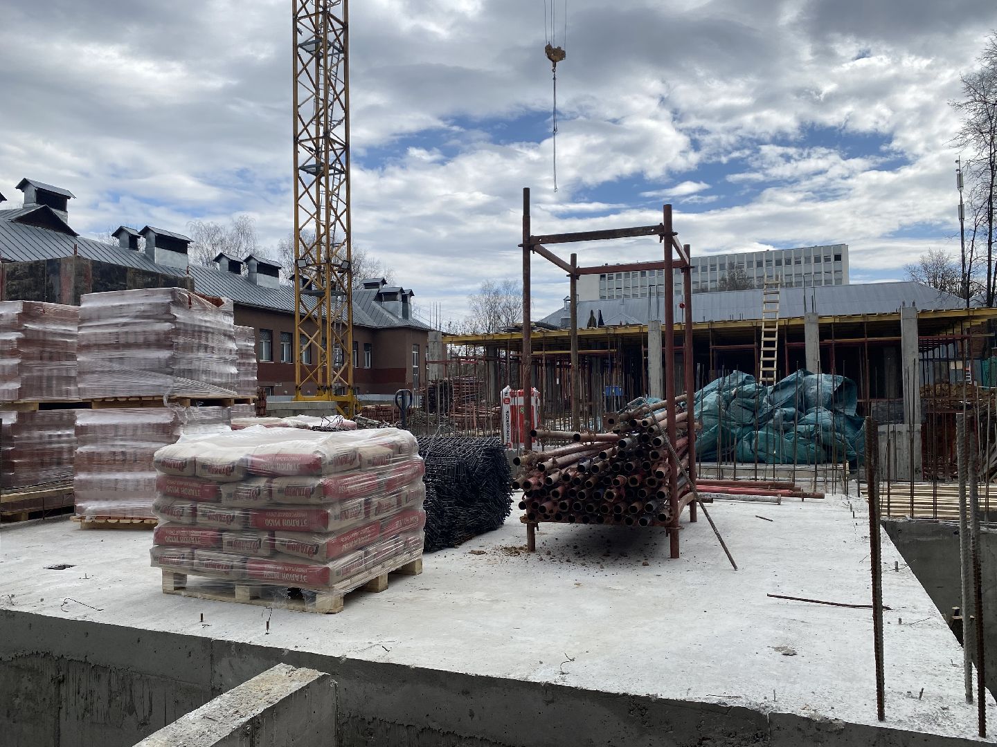 Строительство , психоневрологический диспансер, Новый ПНД ,