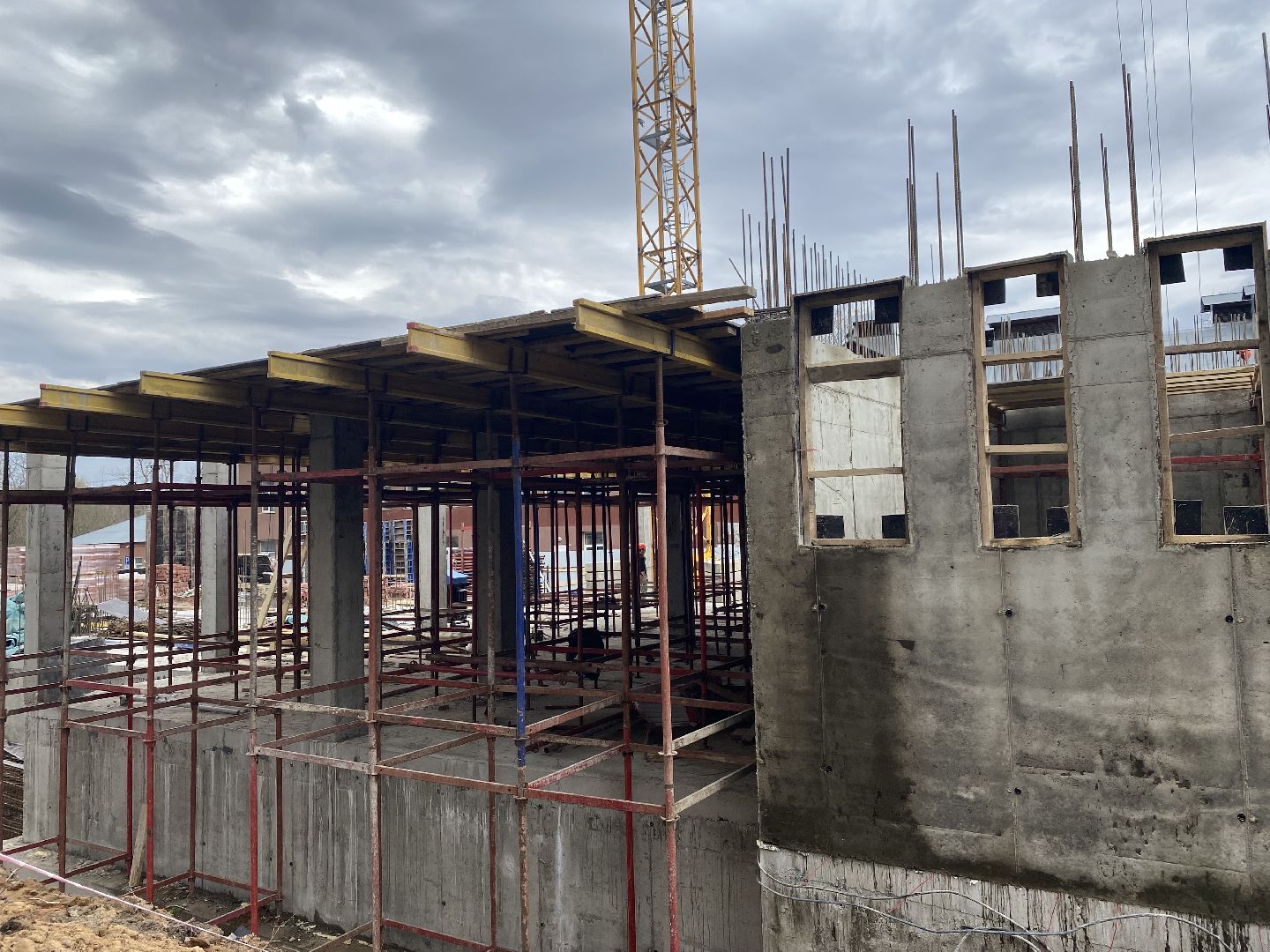 Строительство , психоневрологический диспансер, Новый ПНД ,