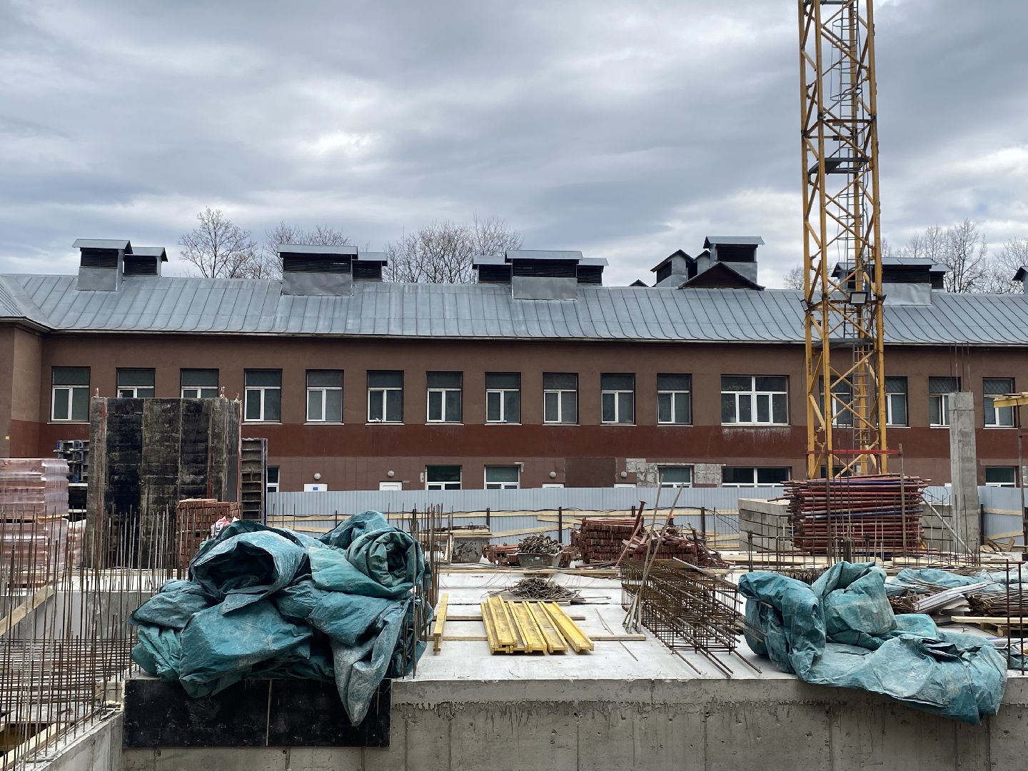 Строительство , психоневрологический диспансер, Новый ПНД ,