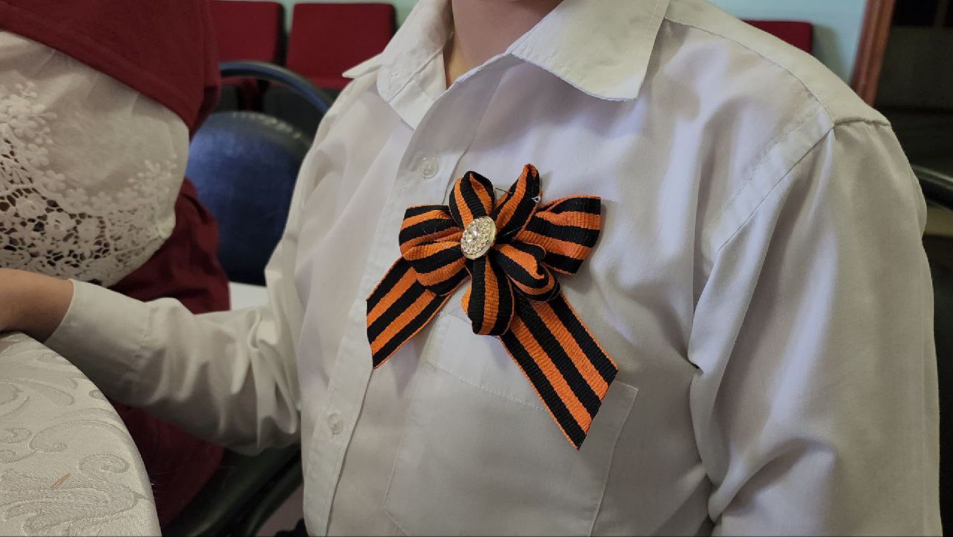 луховицы, белоомут, день победы, георгиевская ленточка, масте-класс,