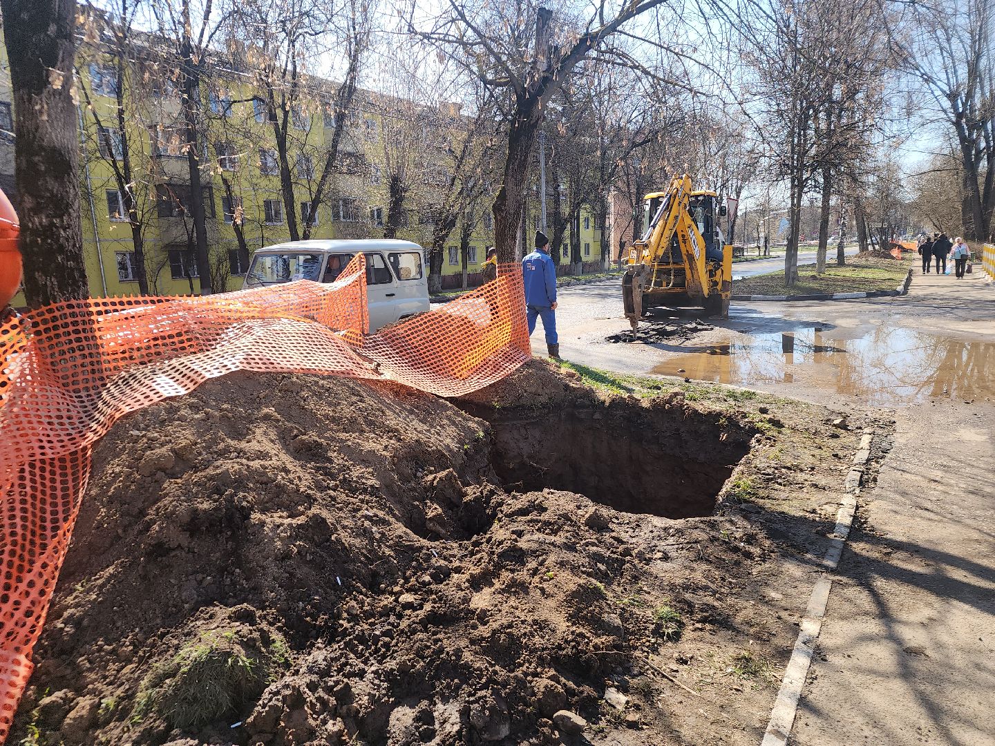 Подольск , прорыв, жкх,