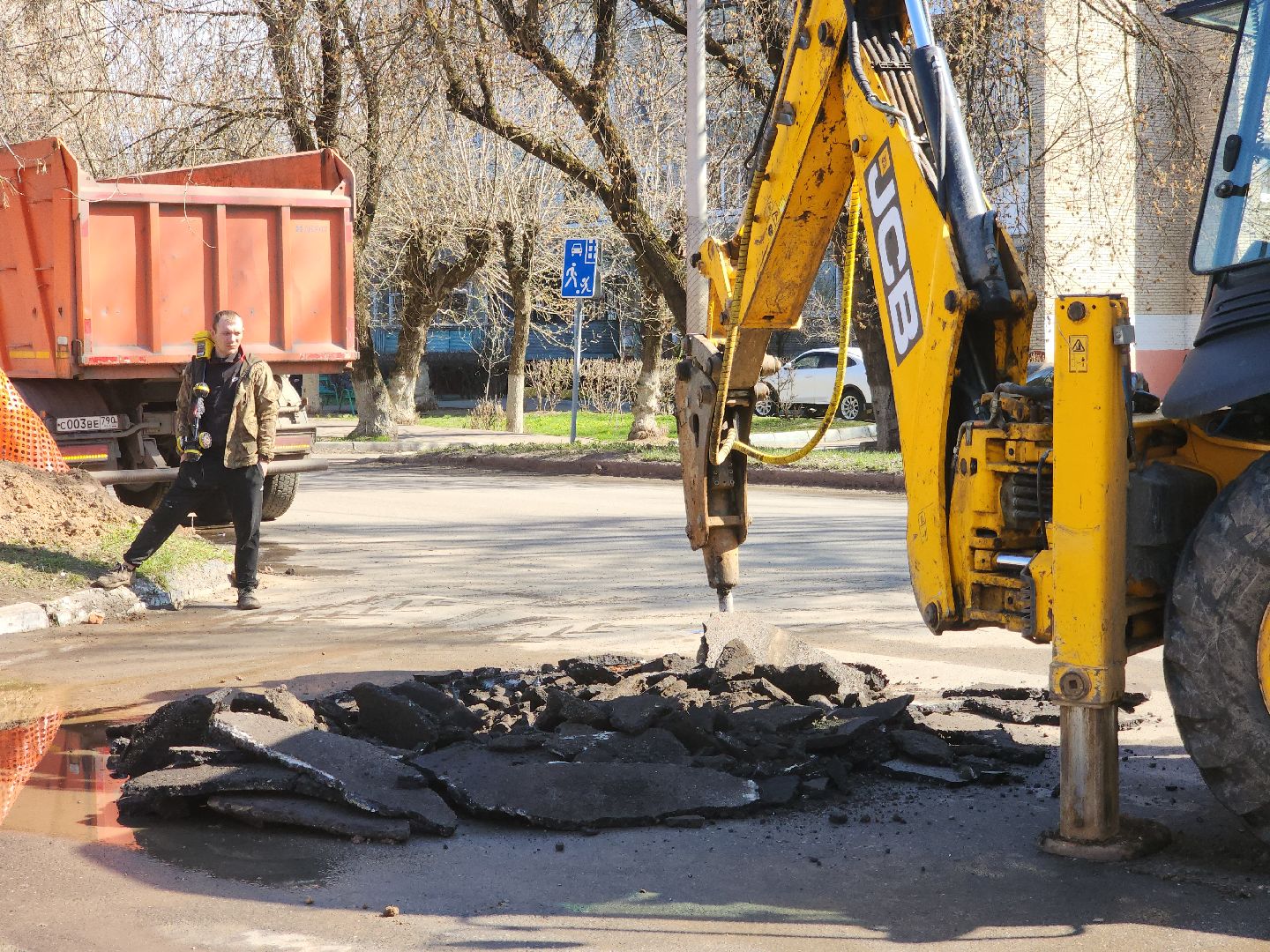 Подольск , прорыв, жкх,