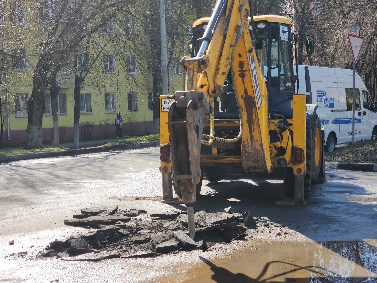Подольск , прорыв, жкх,