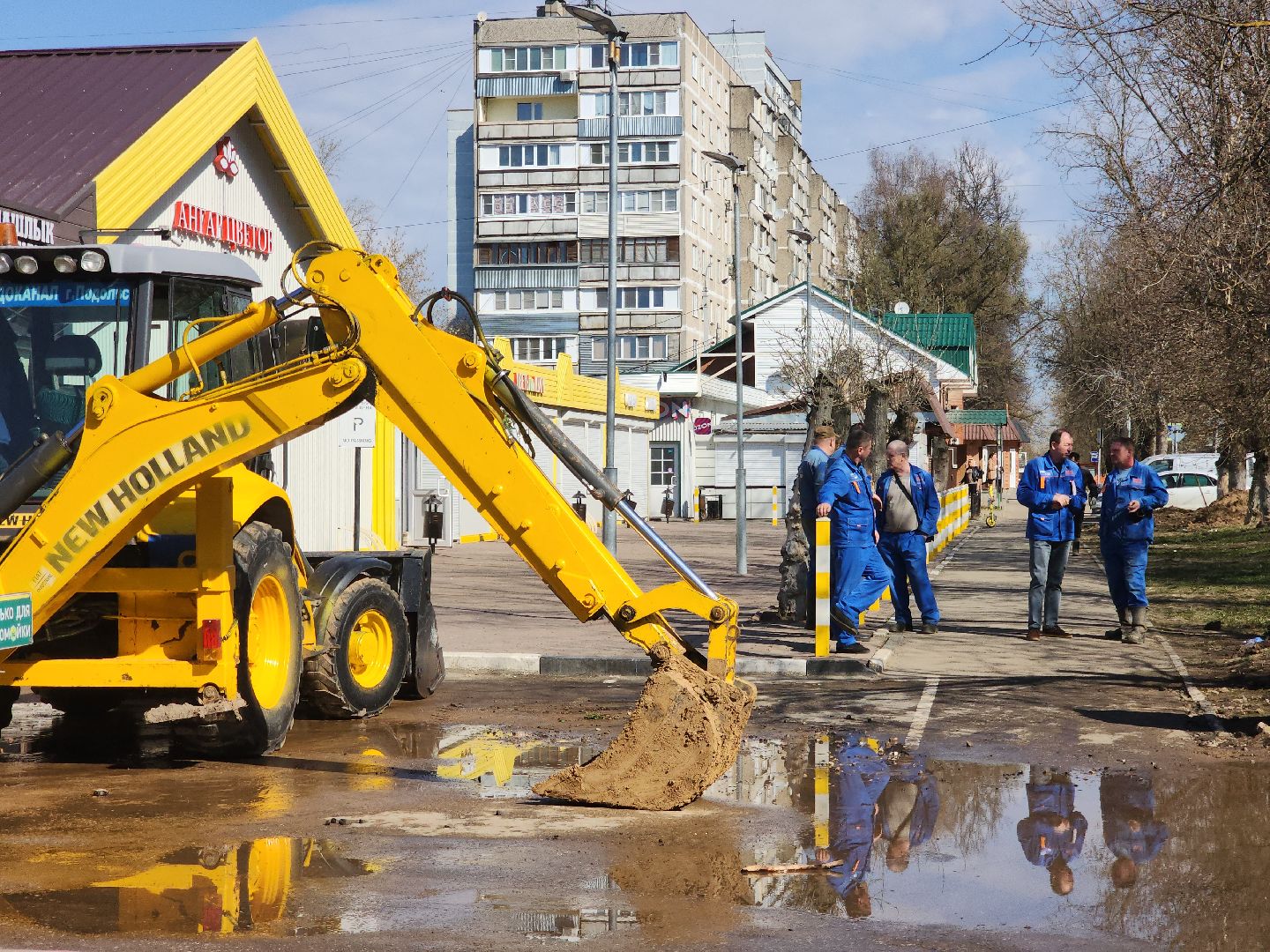 Подольск , прорыв, жкх,