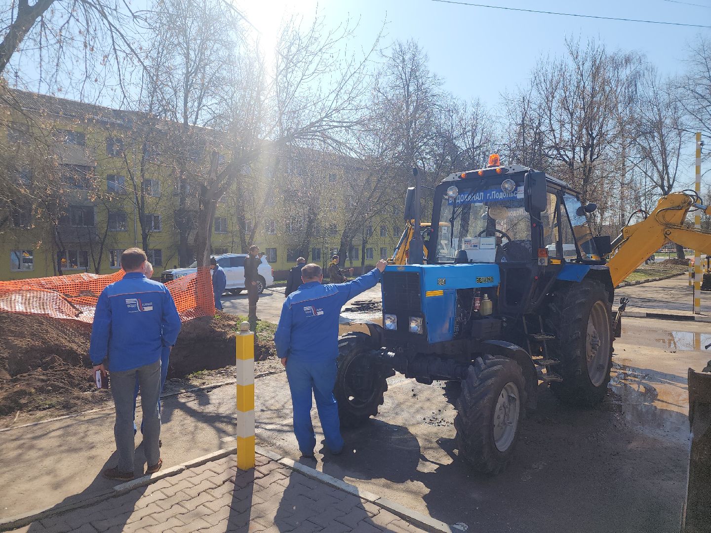 Подольск , прорыв, жкх,