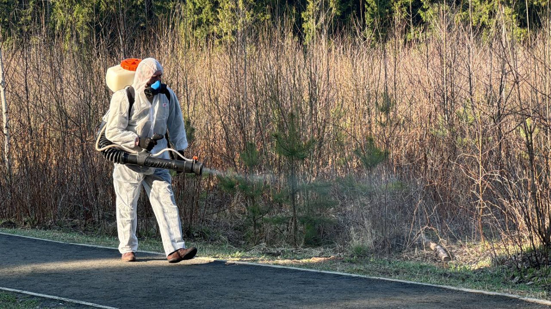 клещи, обработка, парки балашихи,