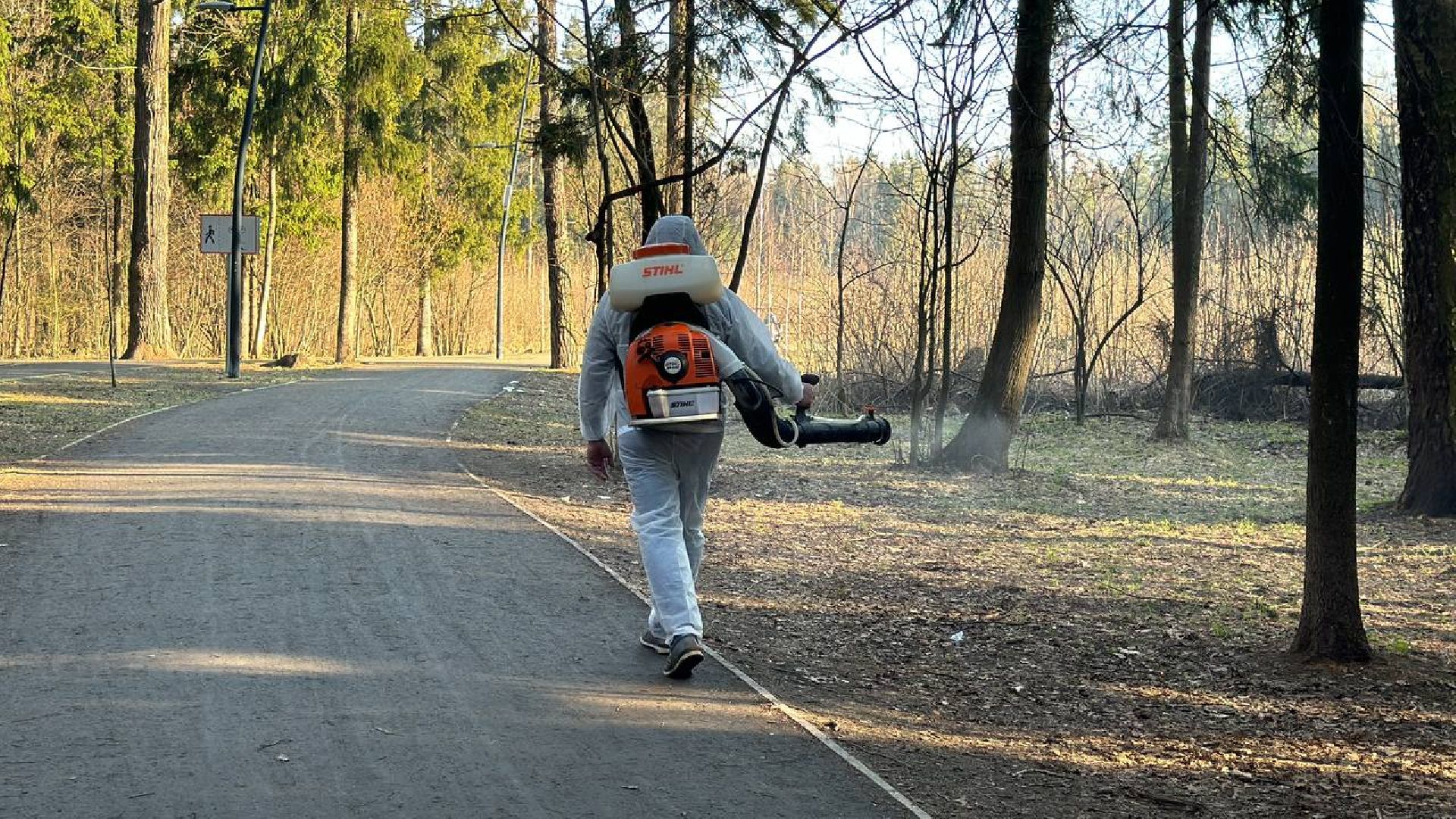 клещи, обработка, парки балашихи,