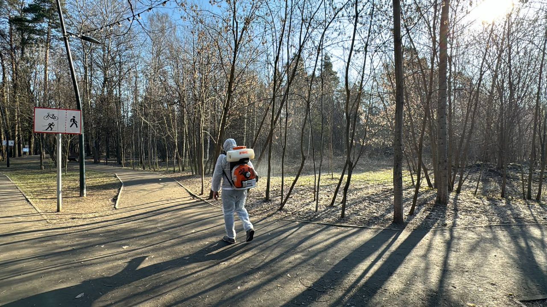 клещи, обработка, парки балашихи,